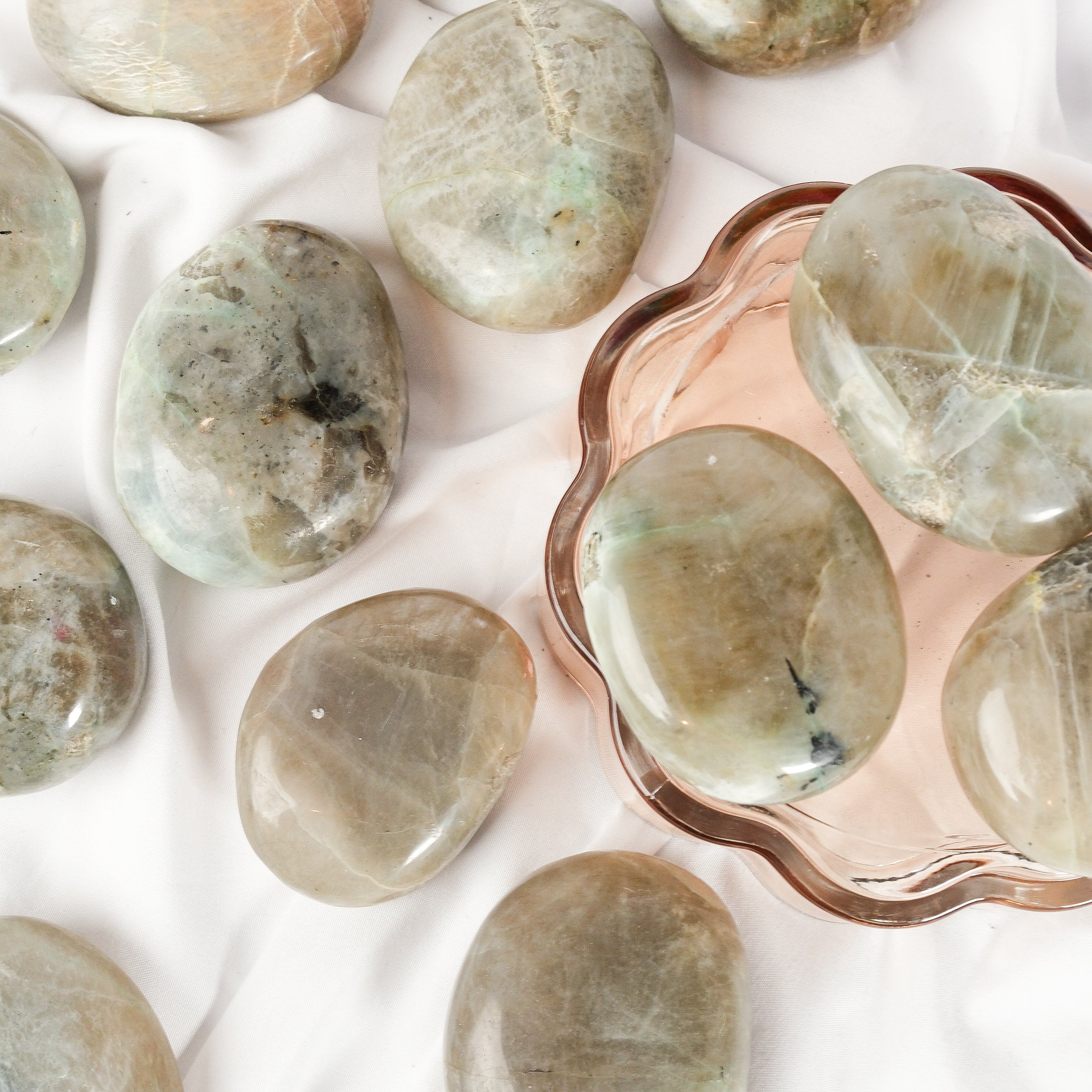 Green Moonstone Palmstone