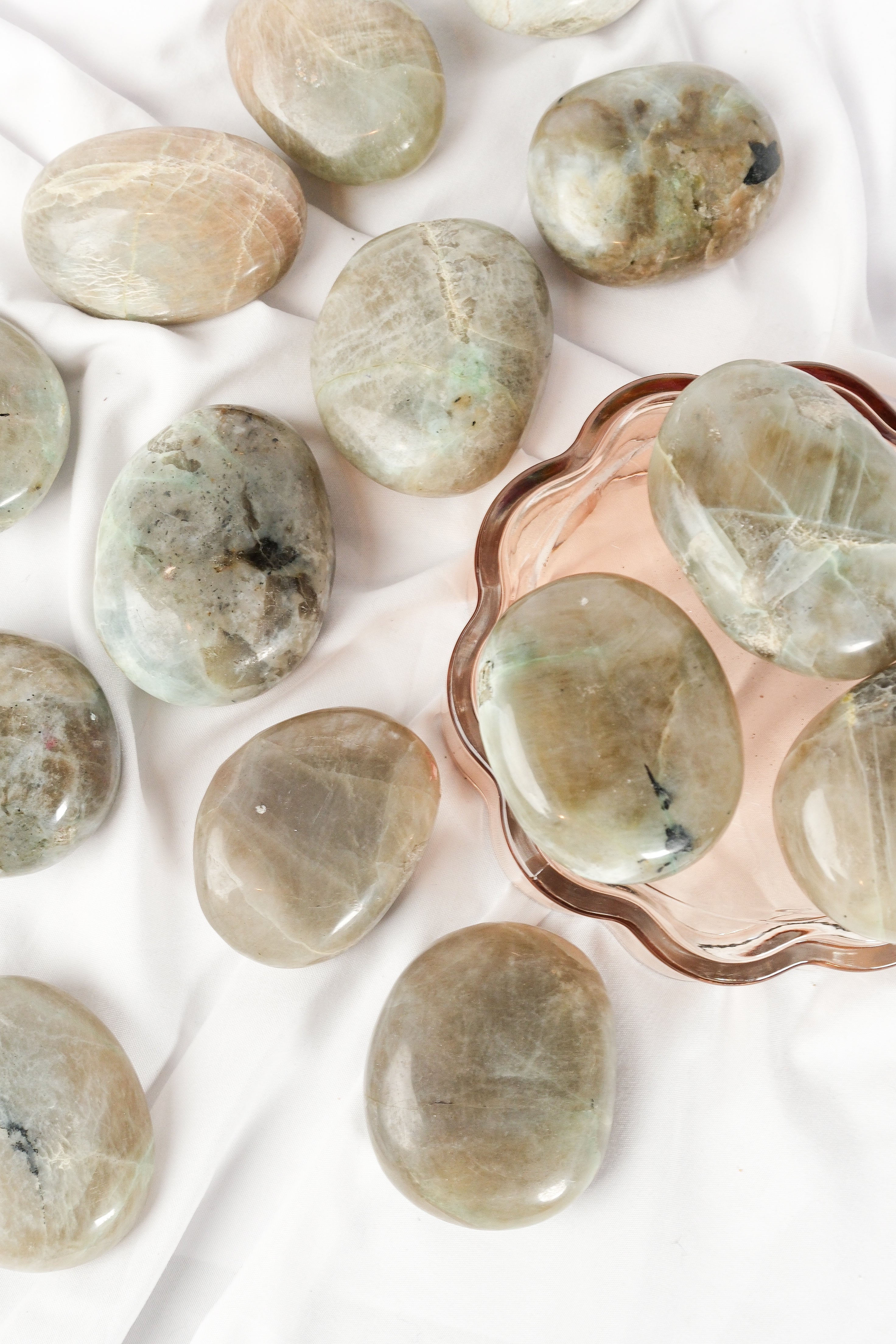 Green Moonstone Palmstone