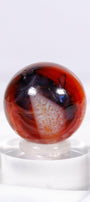 Carnelian Sphere Healing Crystal.