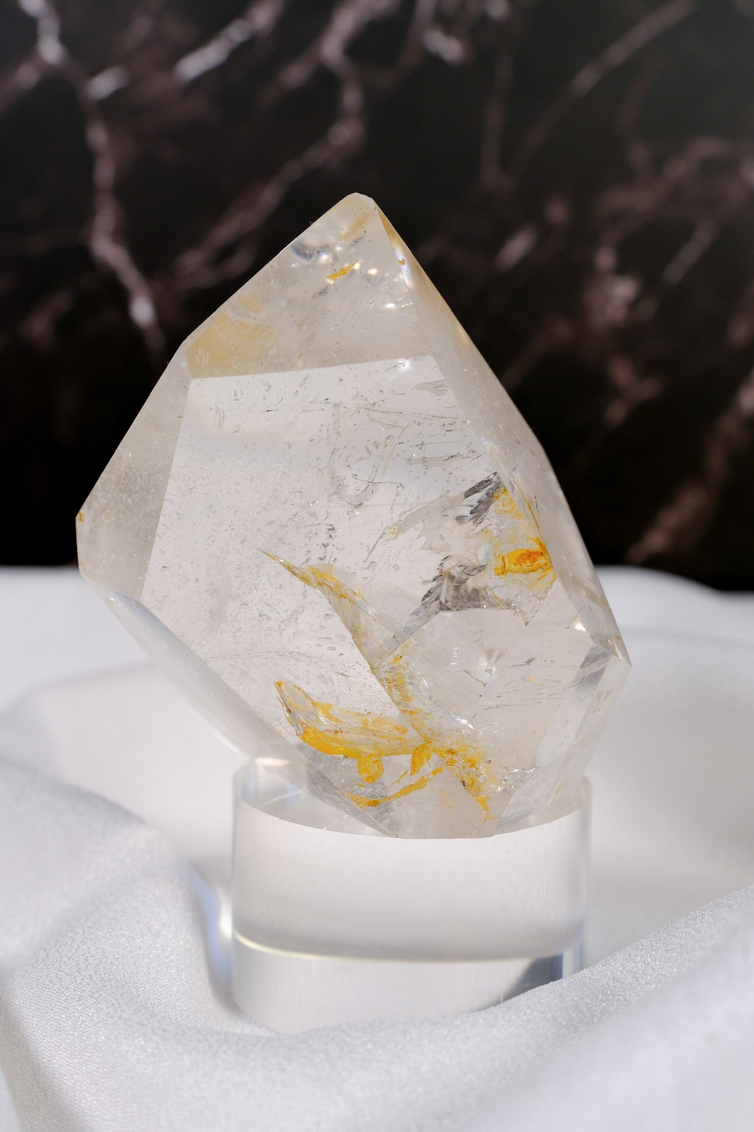 Clear Quartz Tower