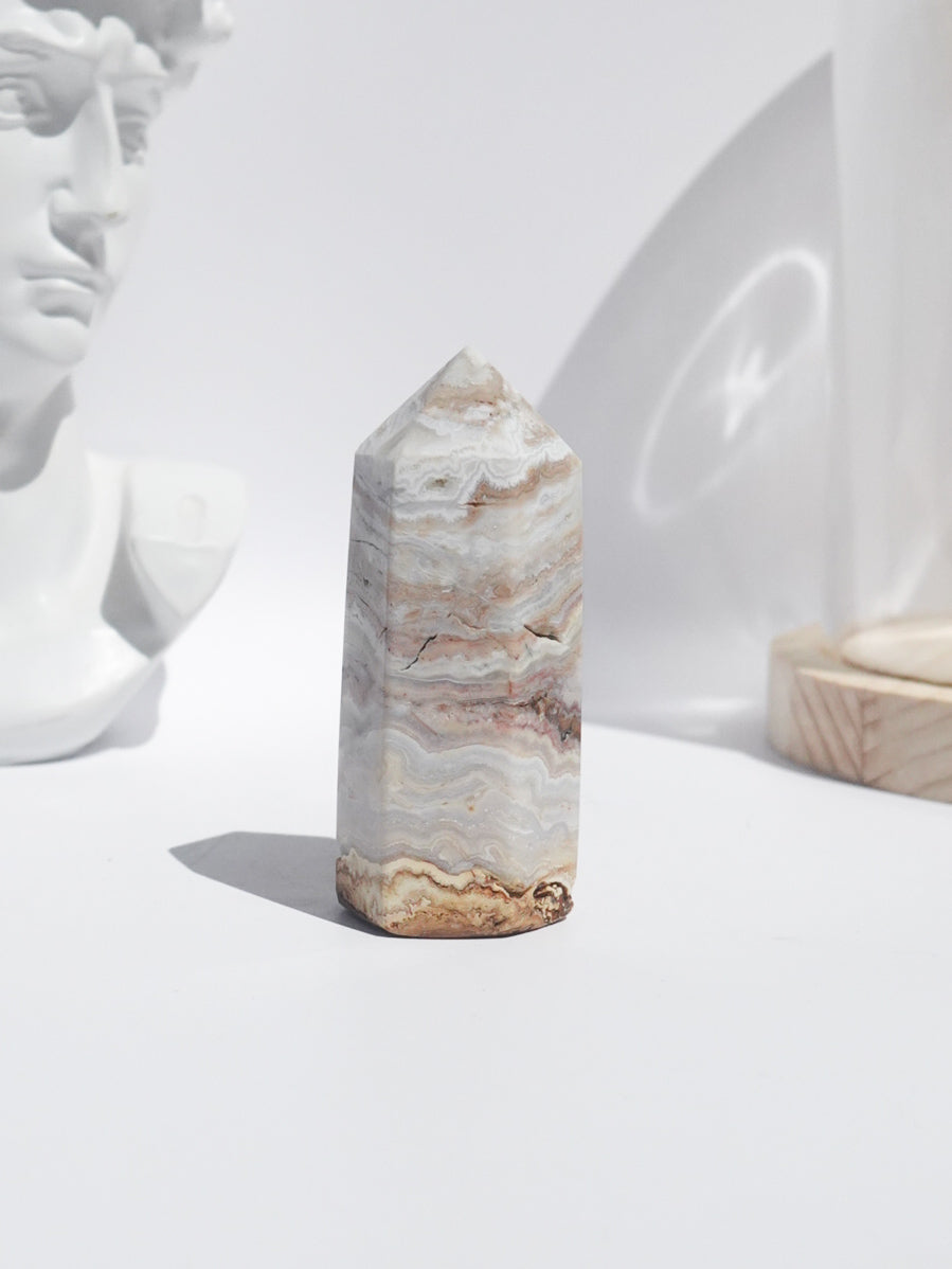 Crazy Lace Agate Tower