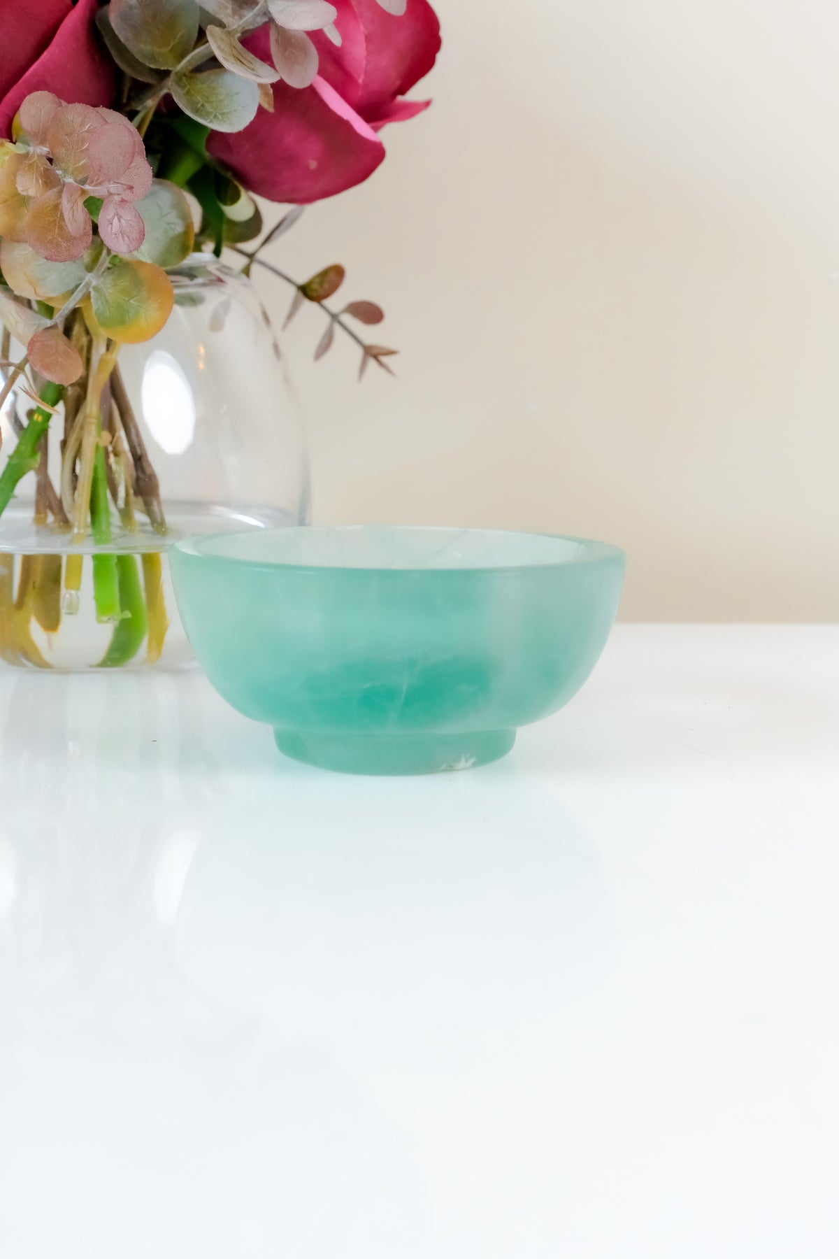 Watermelon Fluorite Bowl