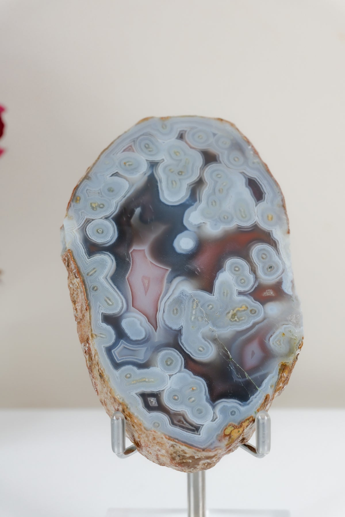 Crimson/Swazi Agate Slab
