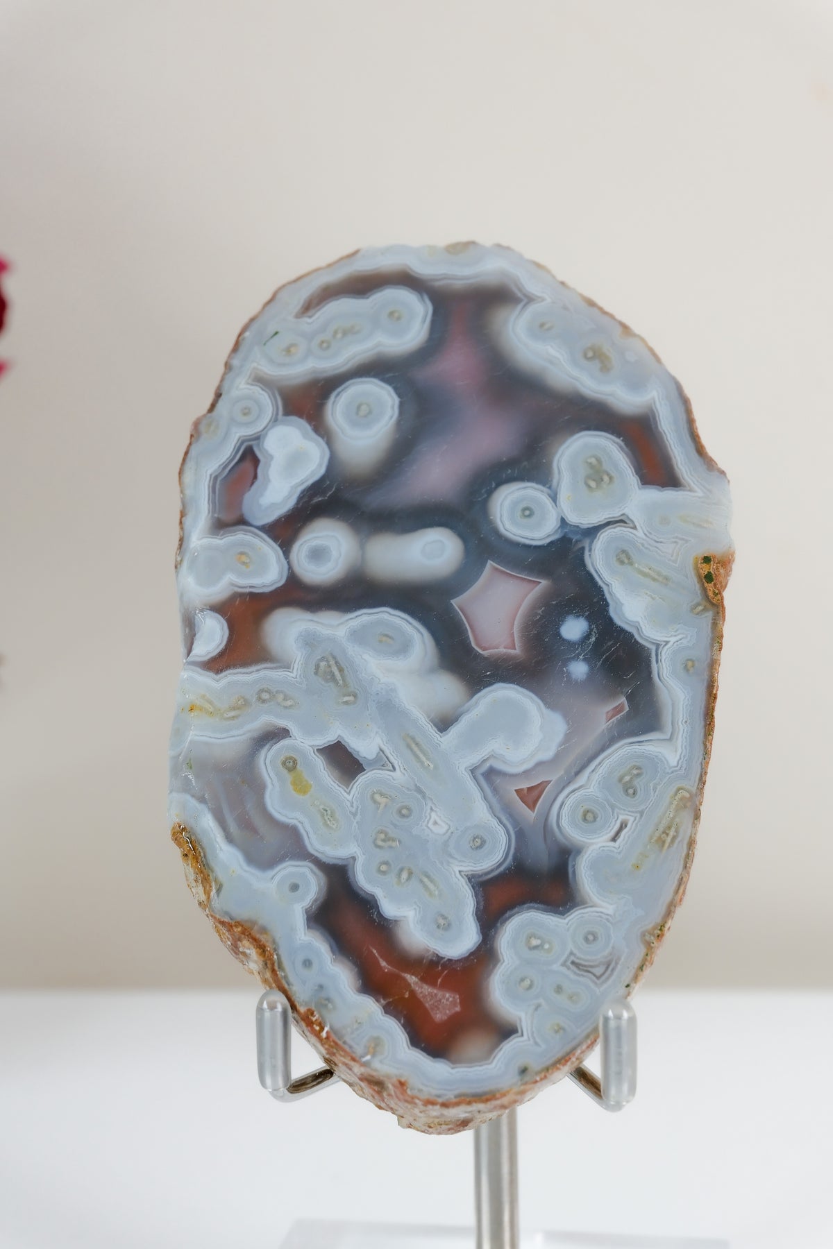 Crimson/Swazi Agate Slab