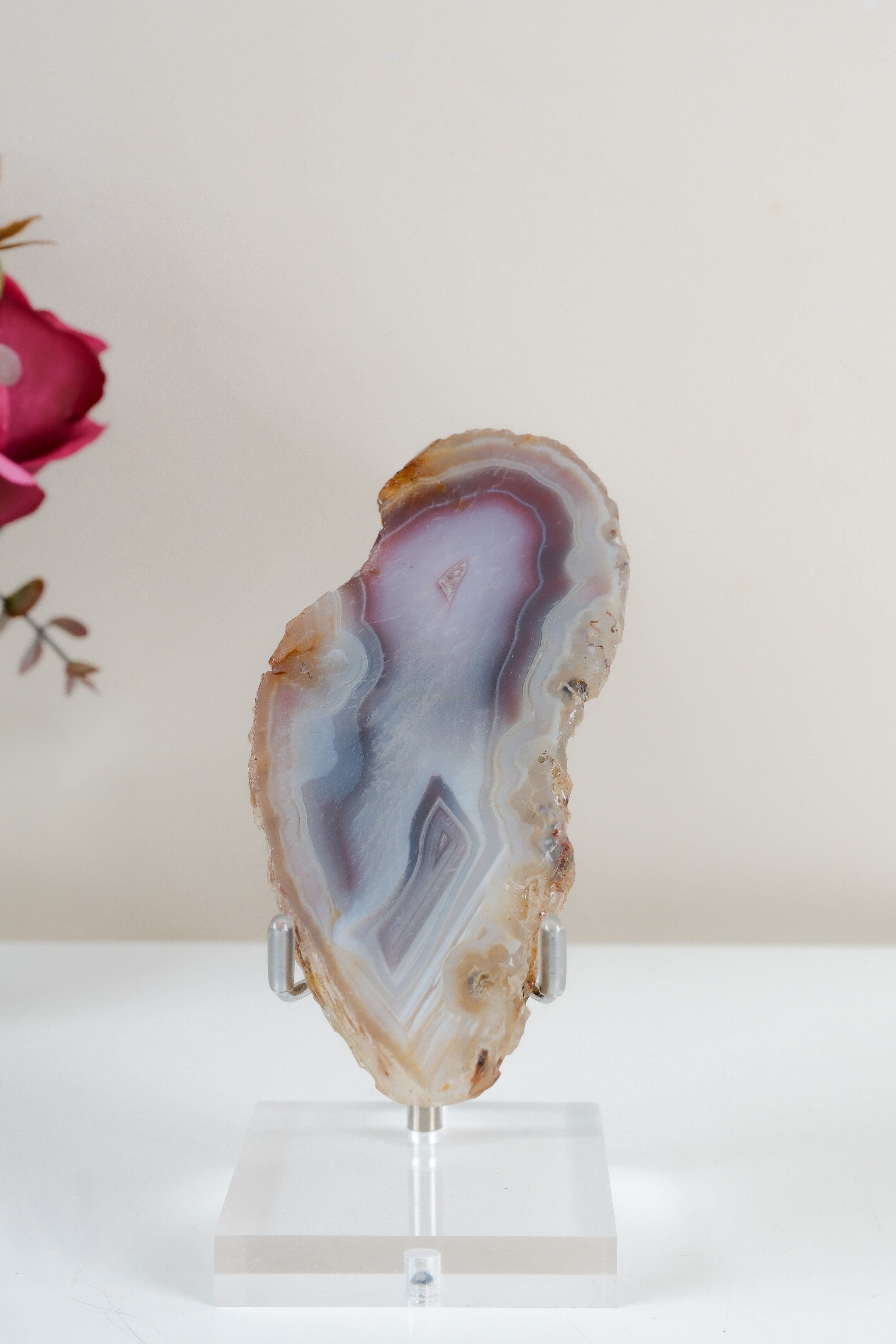 Crimson/Swazi Agate Slab