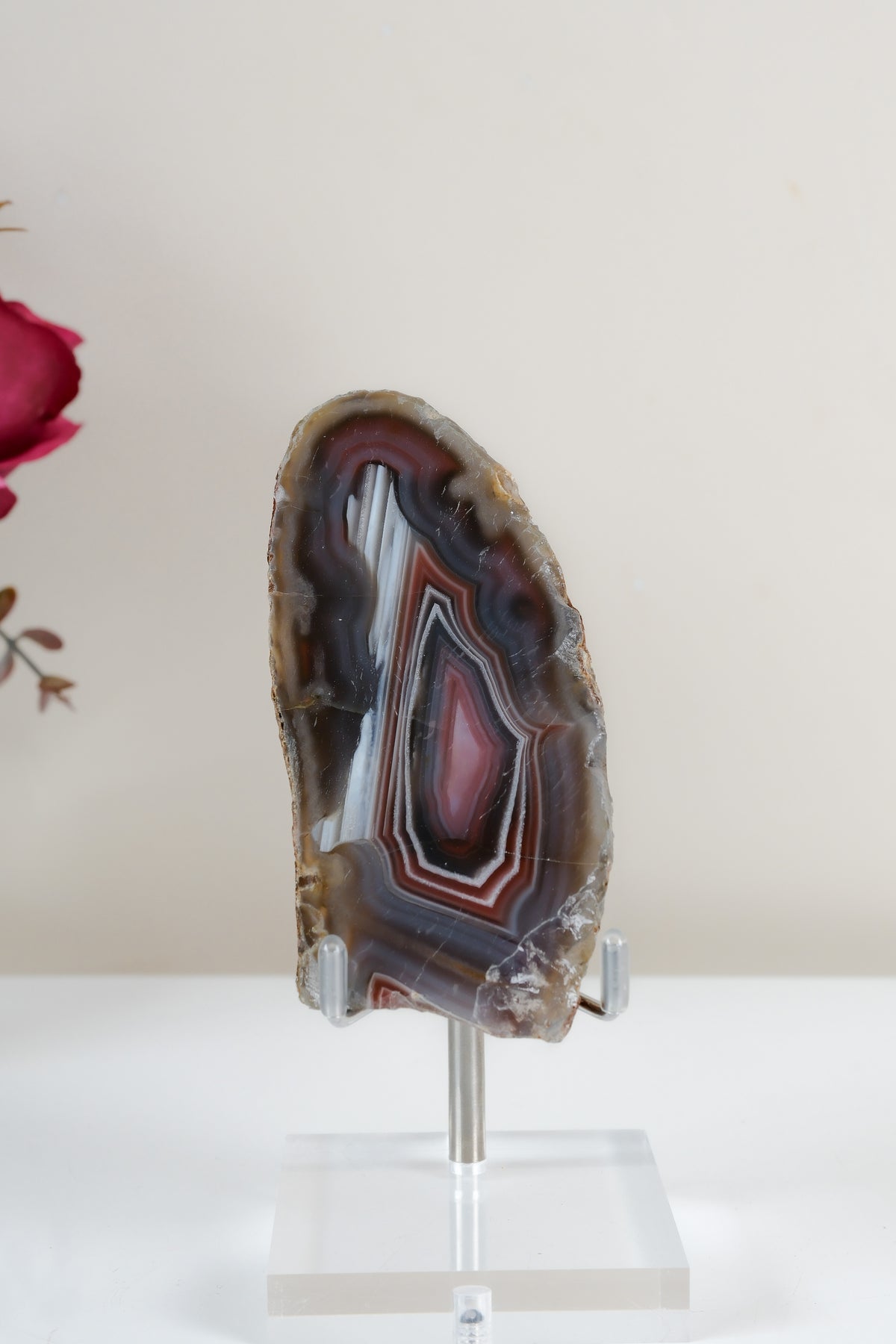 Crimson/Swazi Agate Slab