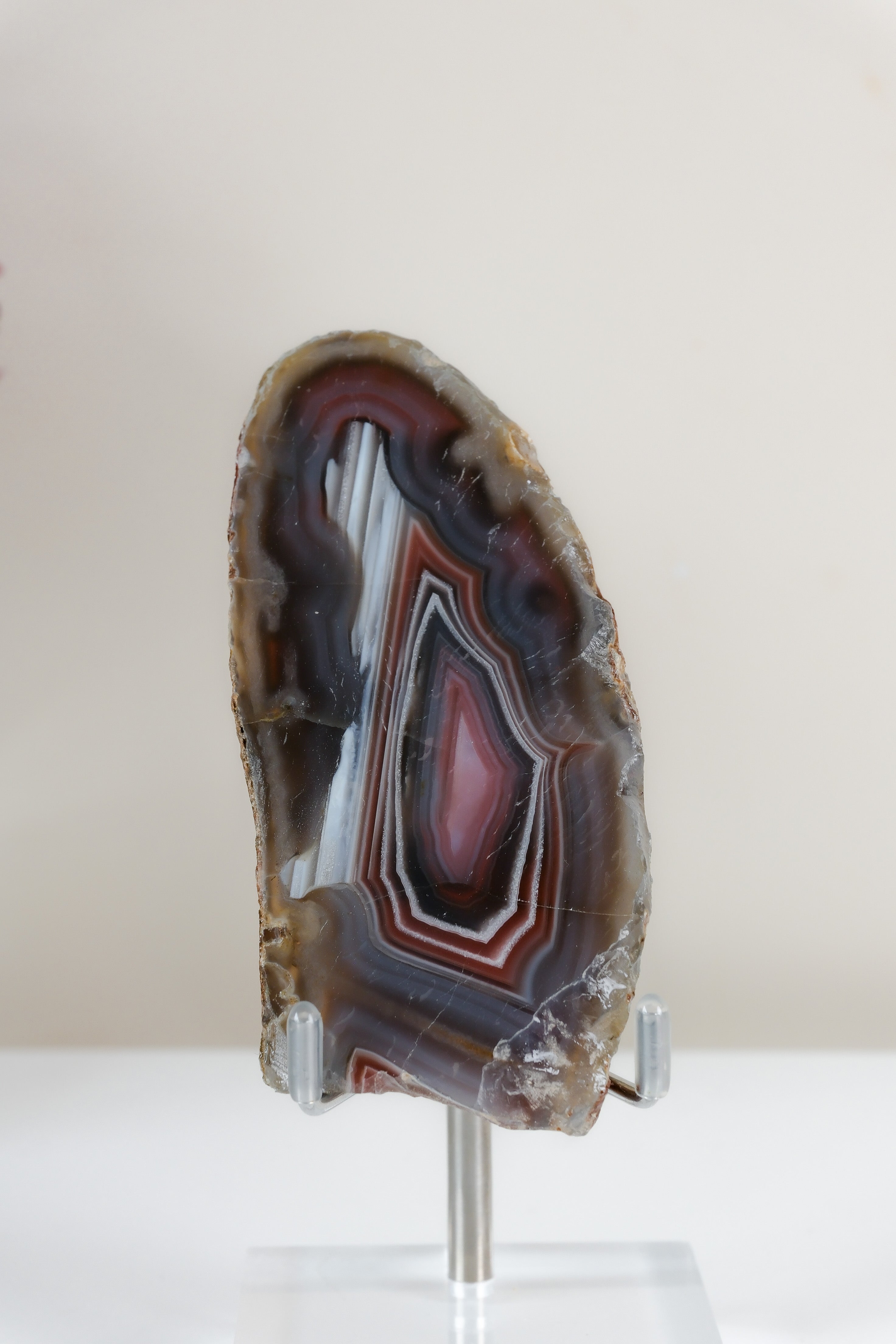 Crimson/Swazi Agate Slab