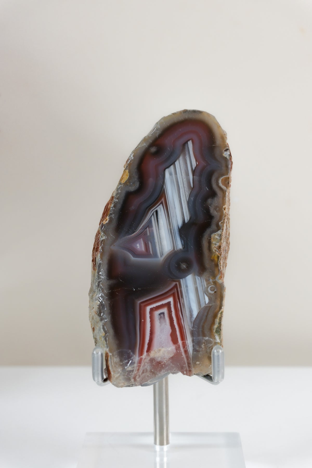 Crimson/Swazi Agate Slab