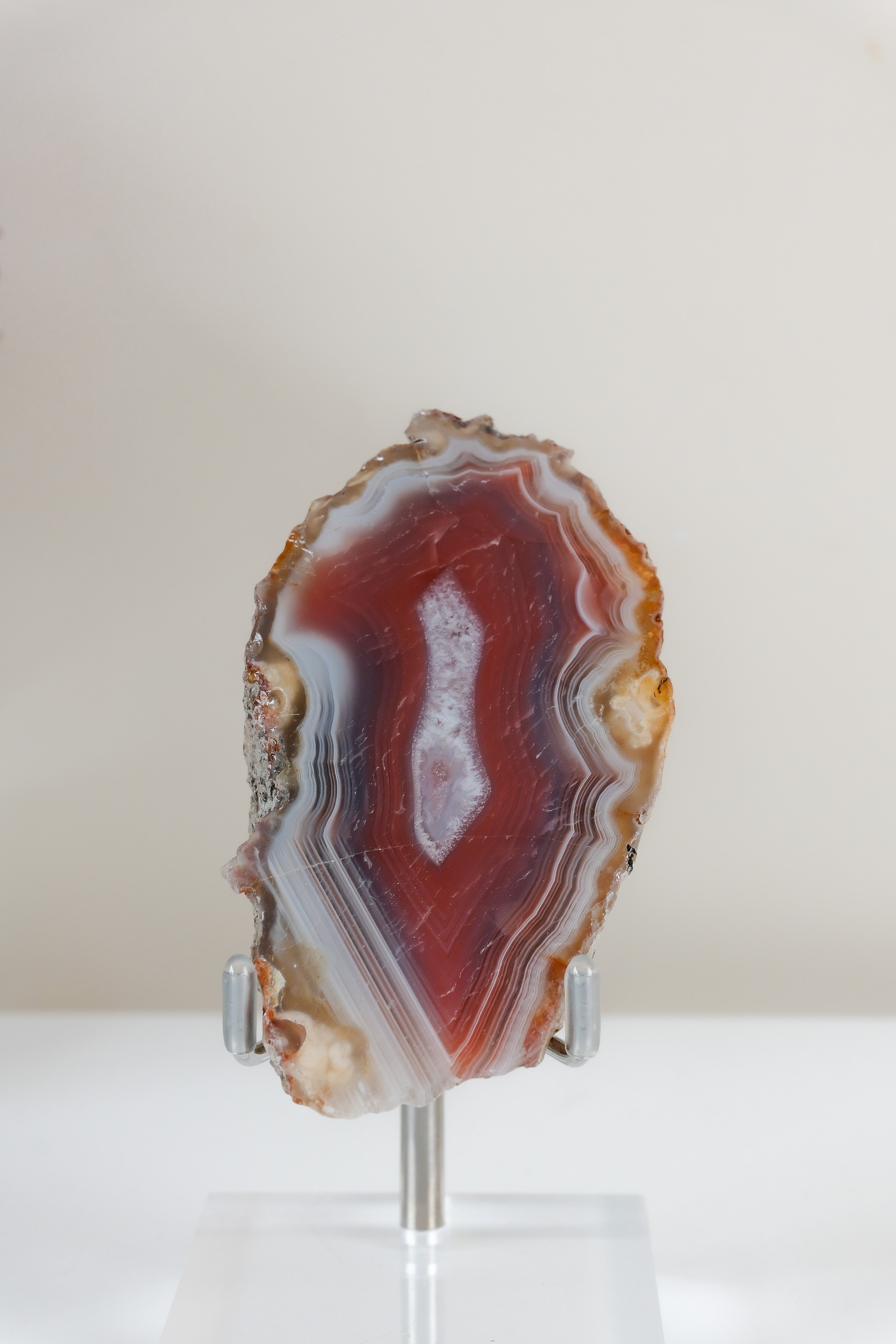 Crimson/Swazi Agate Slab