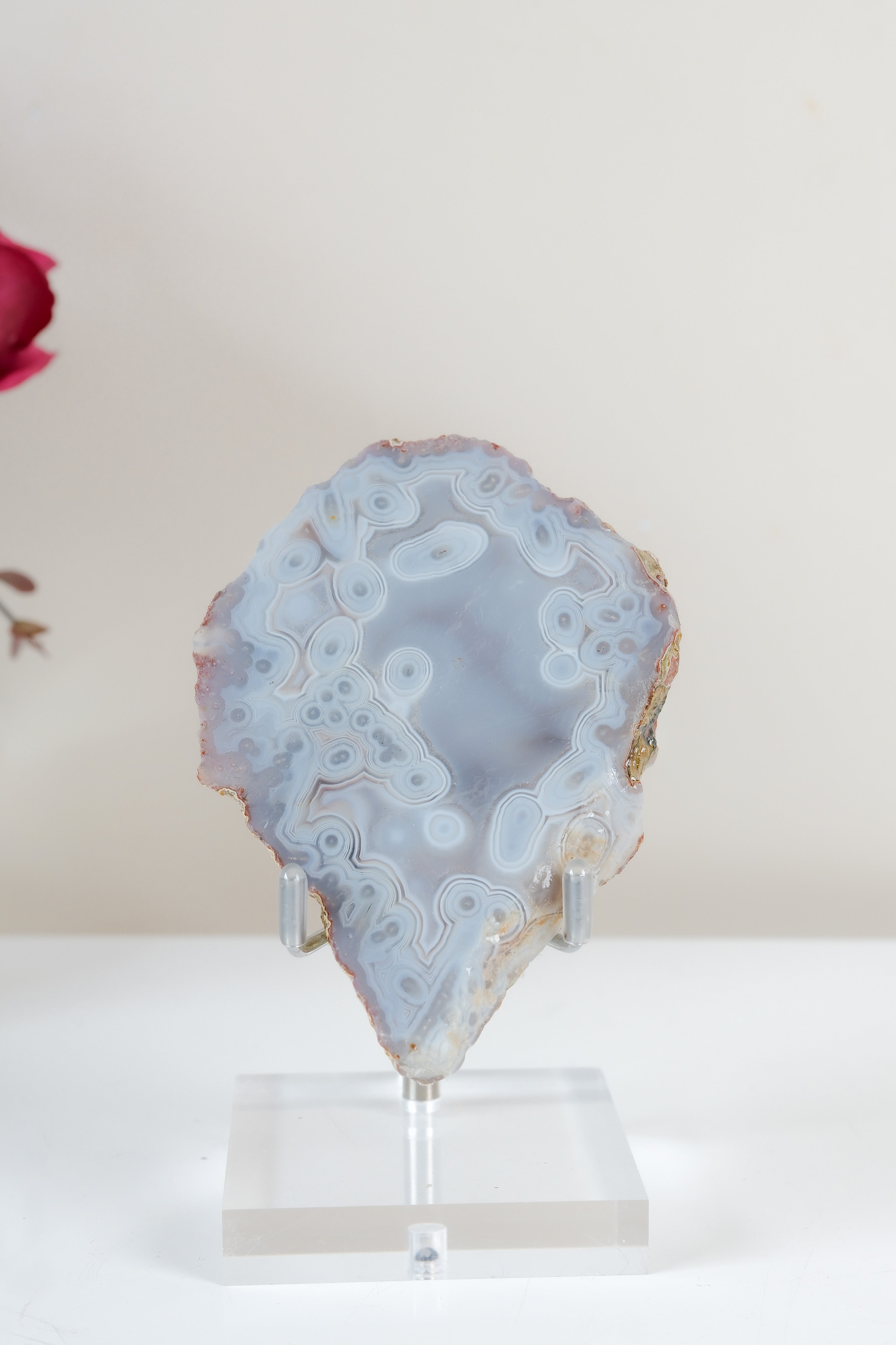 Crimson/Swazi Agate Slab