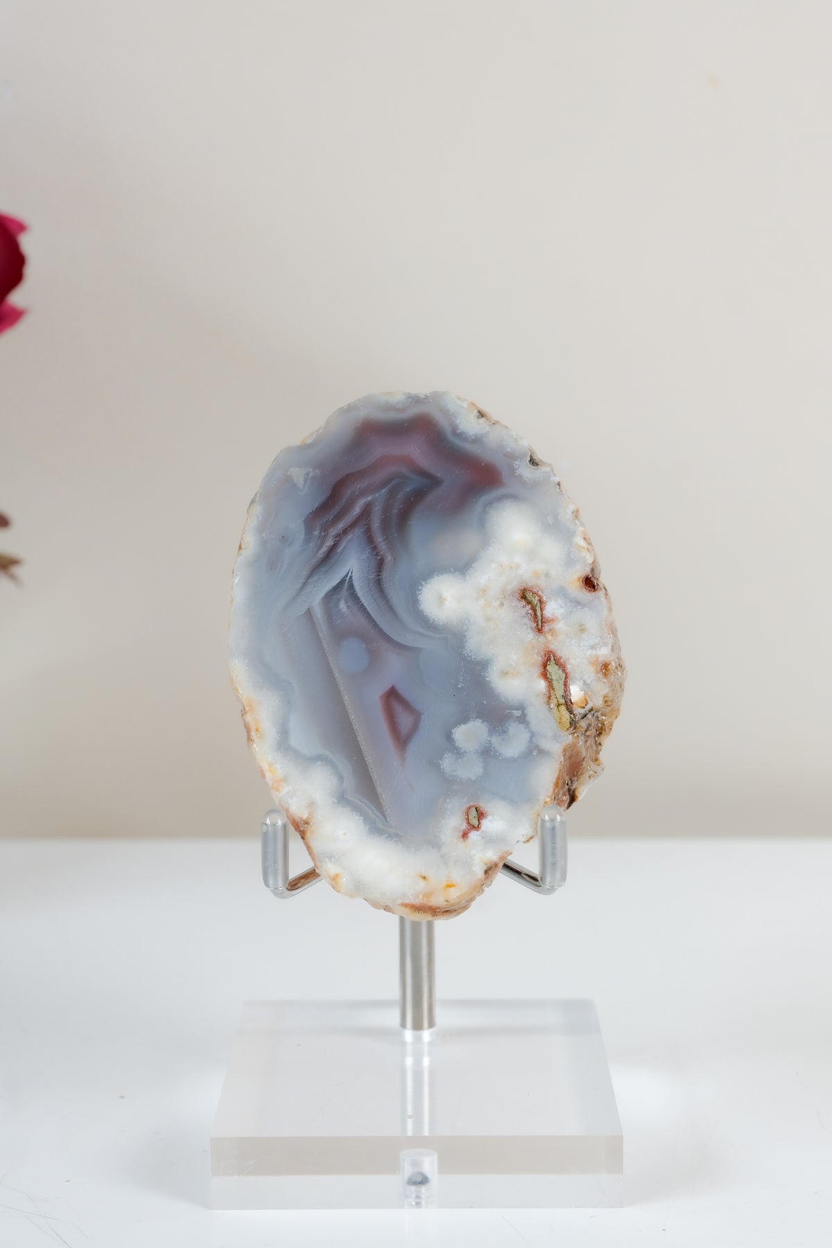 Crimson/Swazi Agate Slab