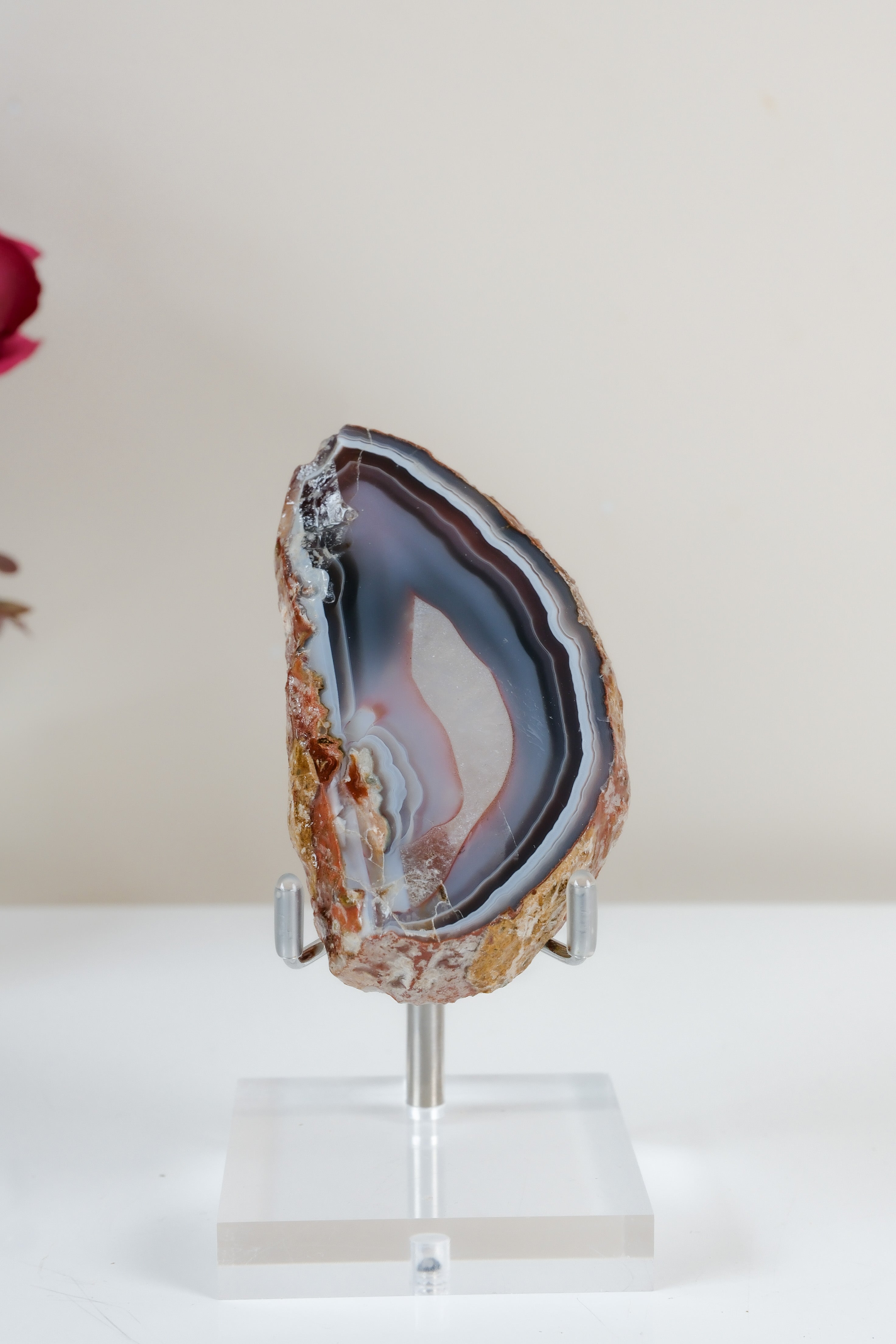 Crimson/Swazi Agate Slab