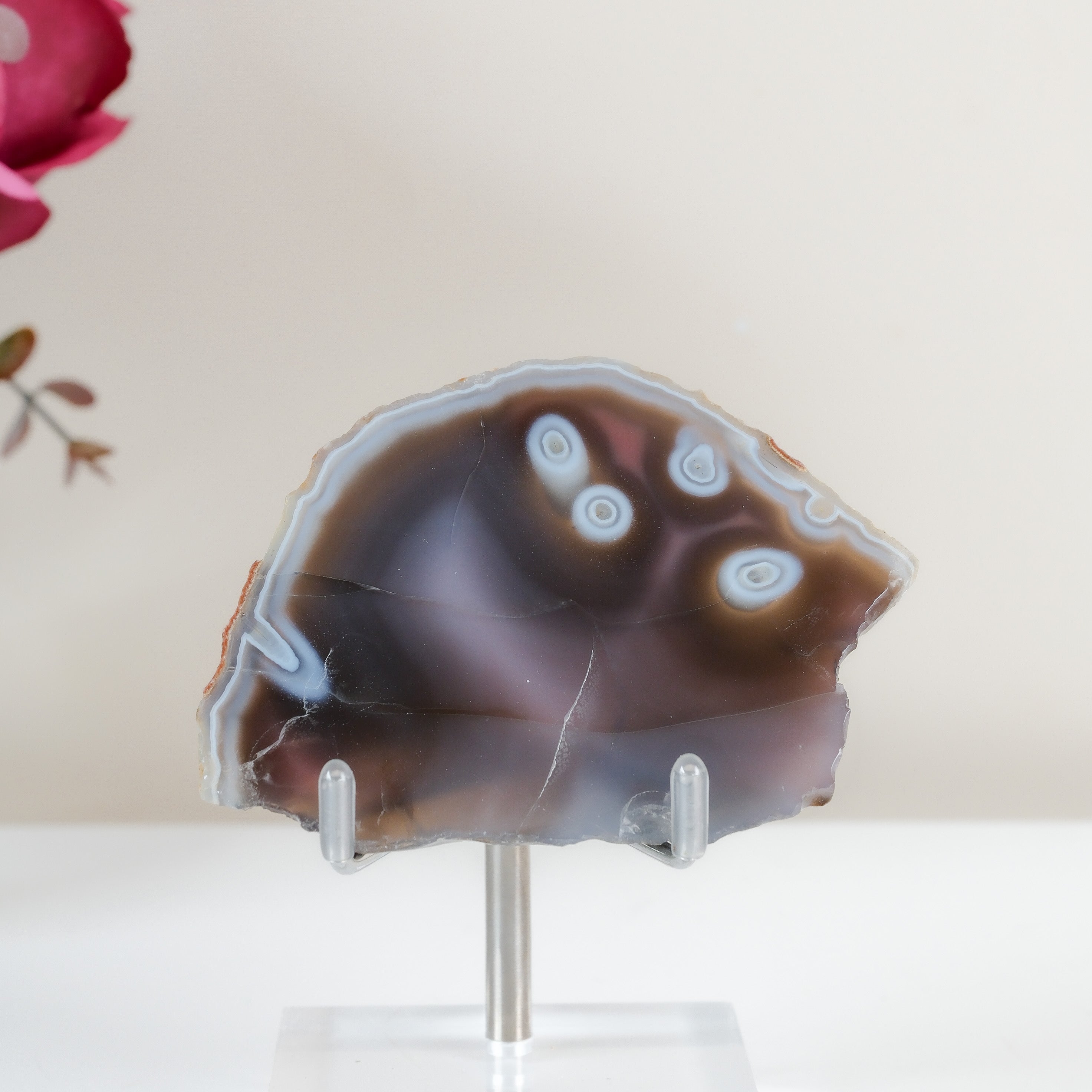 Crimson/Swazi Agate Slab