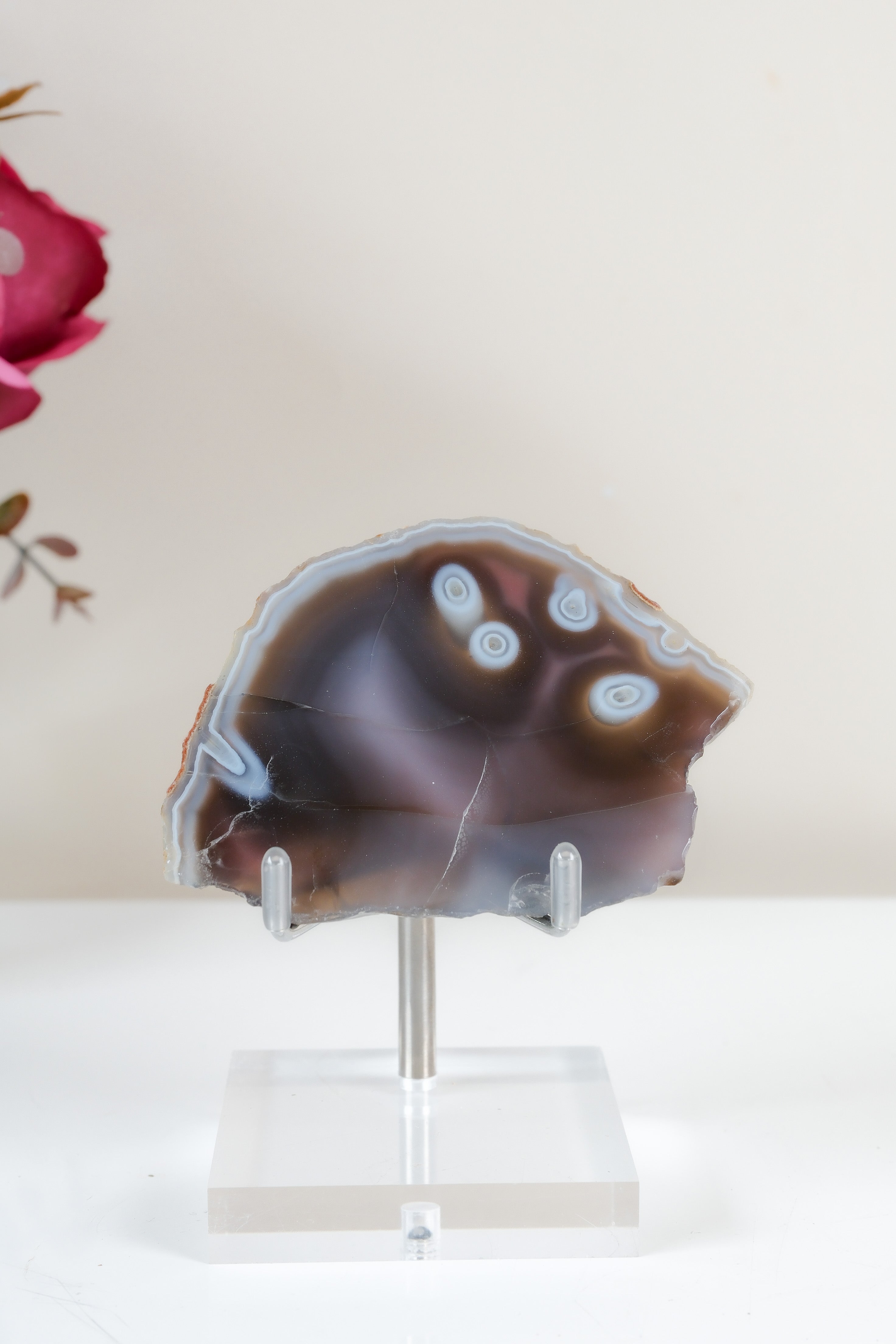 Crimson/Swazi Agate Slab