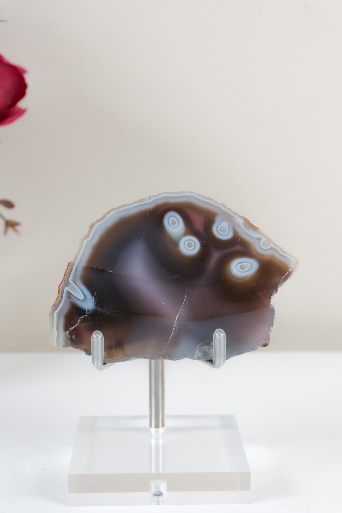 Crimson/Swazi Agate Slab