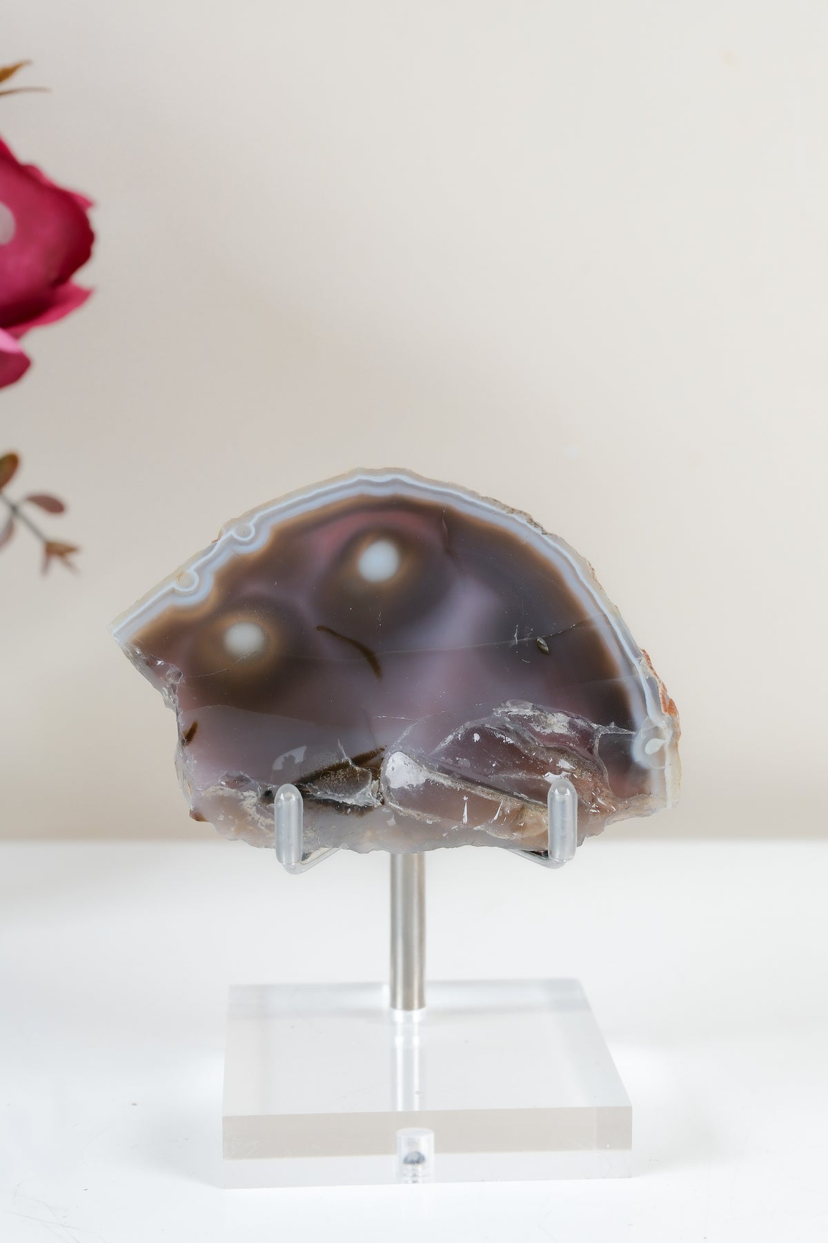 Crimson/Swazi Agate Slab