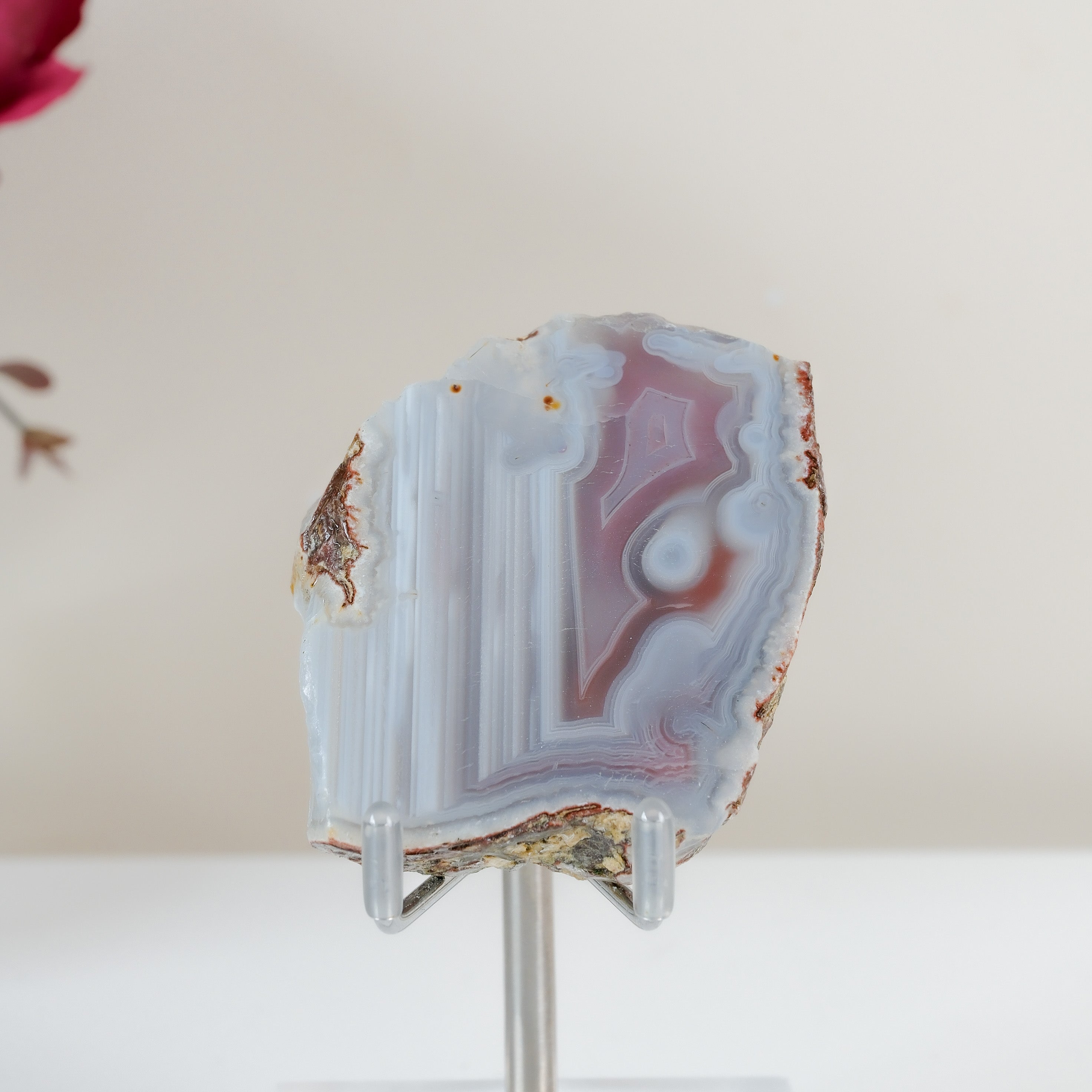 Crimson/Swazi Agate Slab