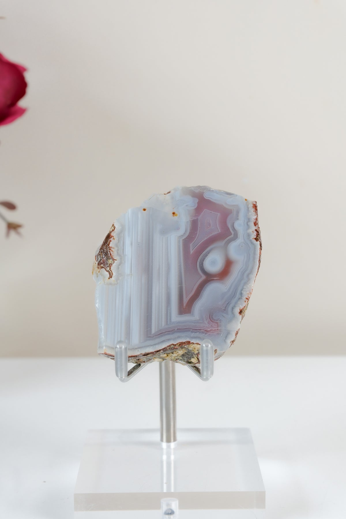 Crimson/Swazi Agate Slab