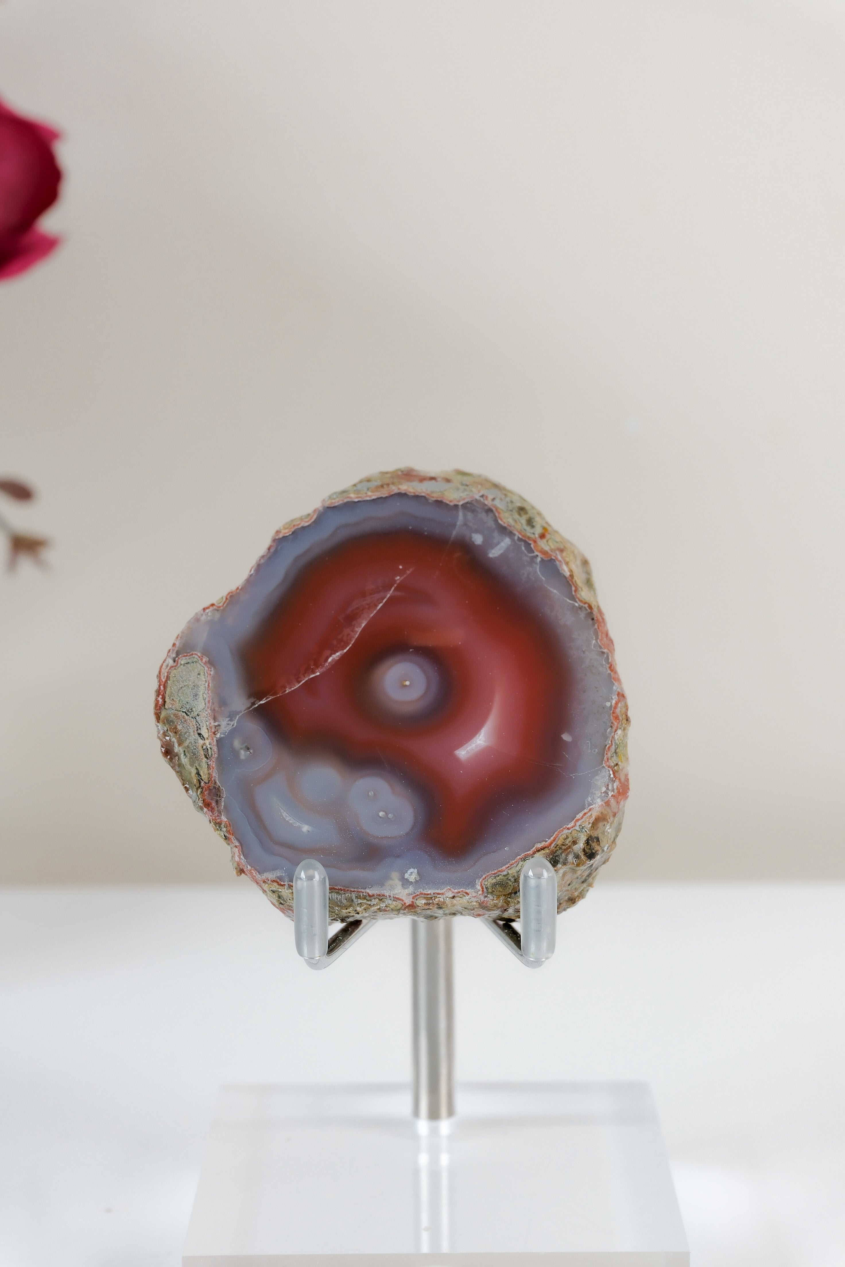 Crimson/Swazi Agate Slab