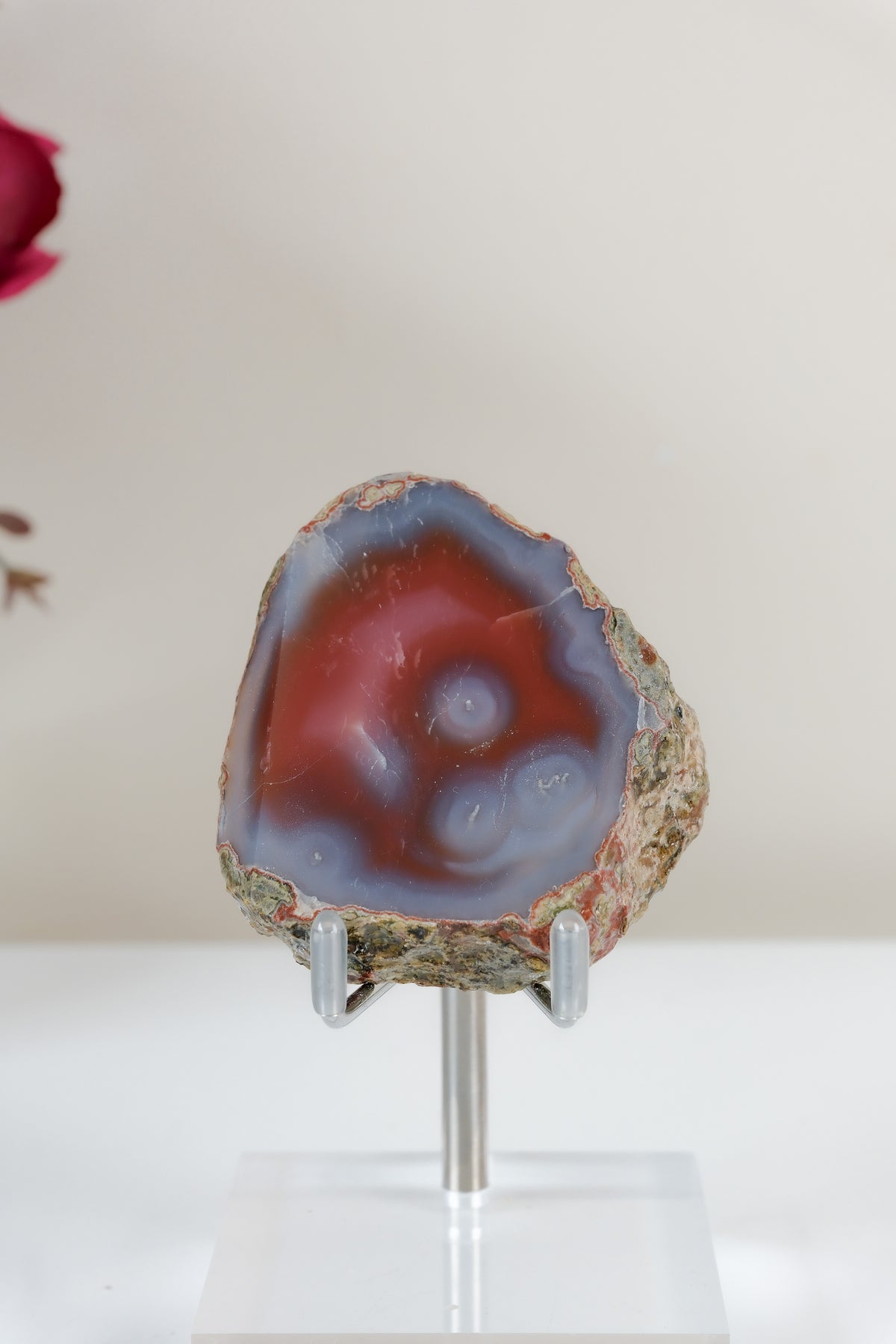 Crimson/Swazi Agate Slab