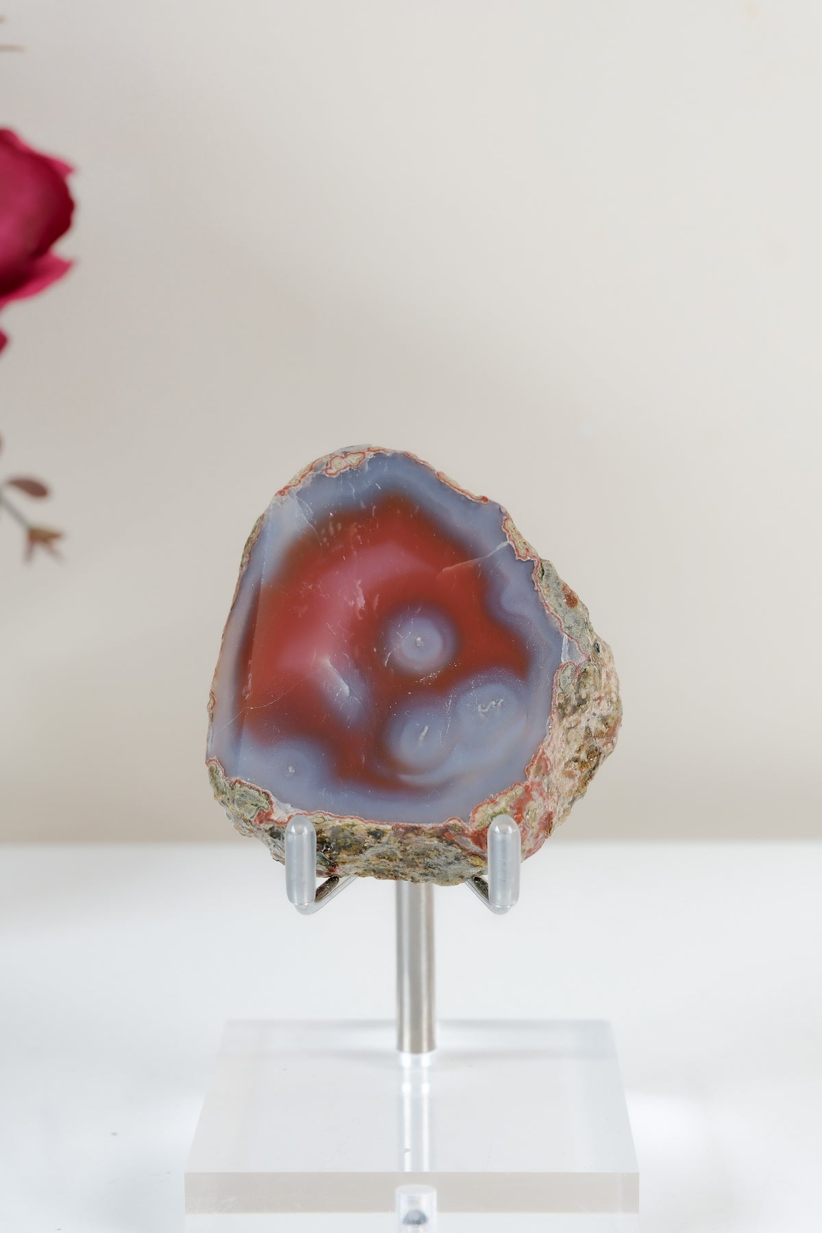 Crimson/Swazi Agate Slab