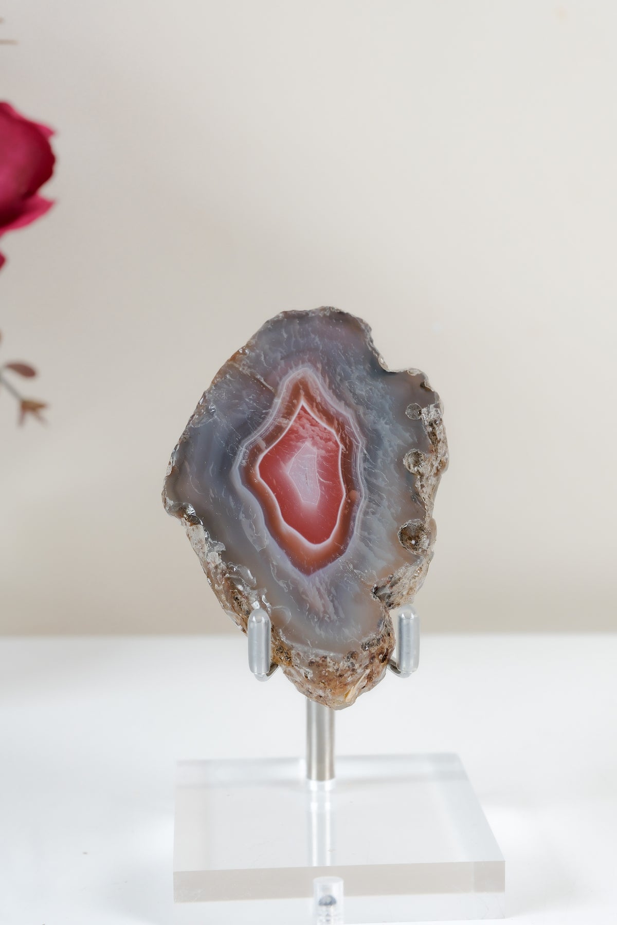 Crimson/Swazi Agate Slab