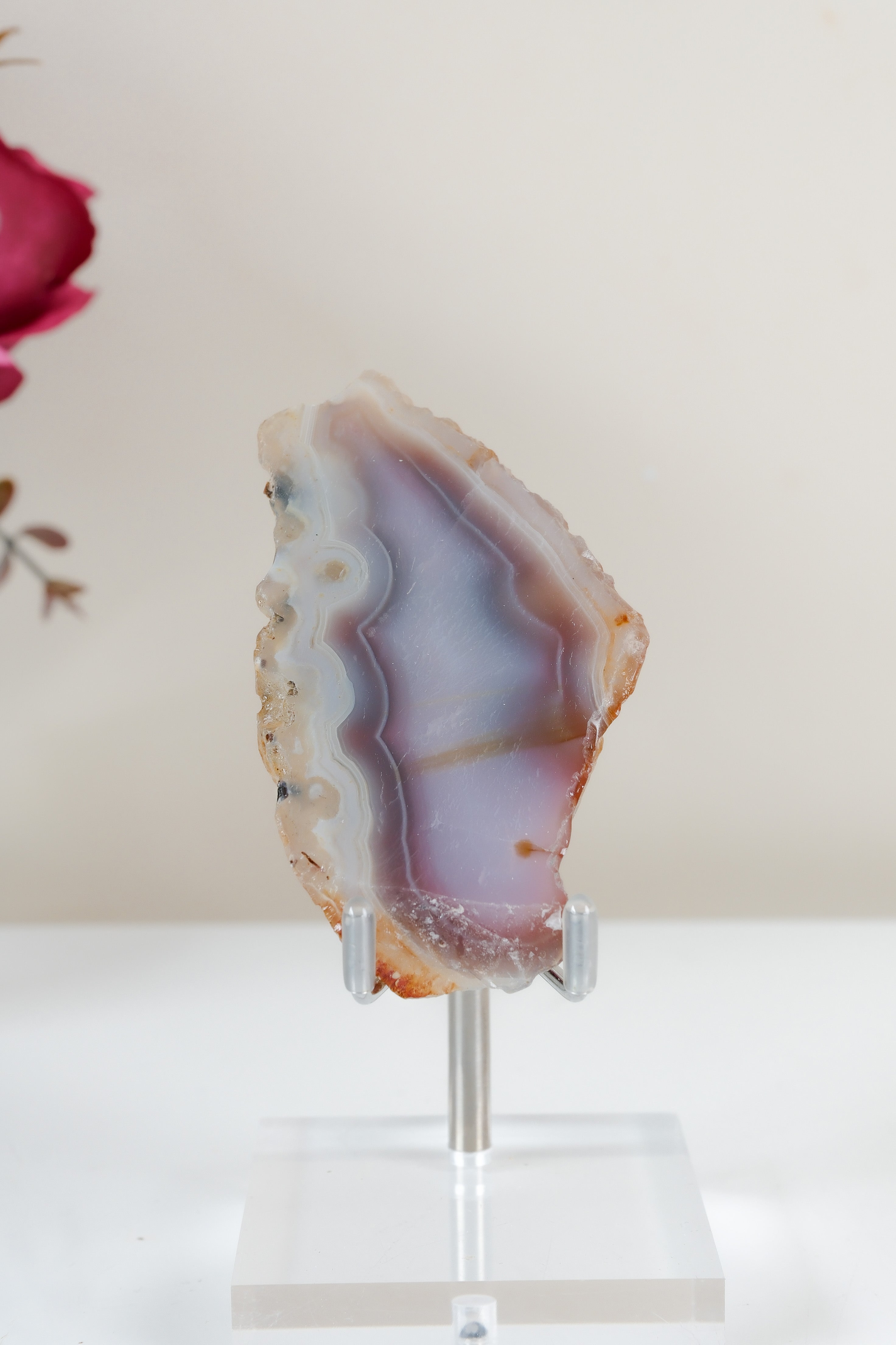 Crimson/Swazi Agate Slab