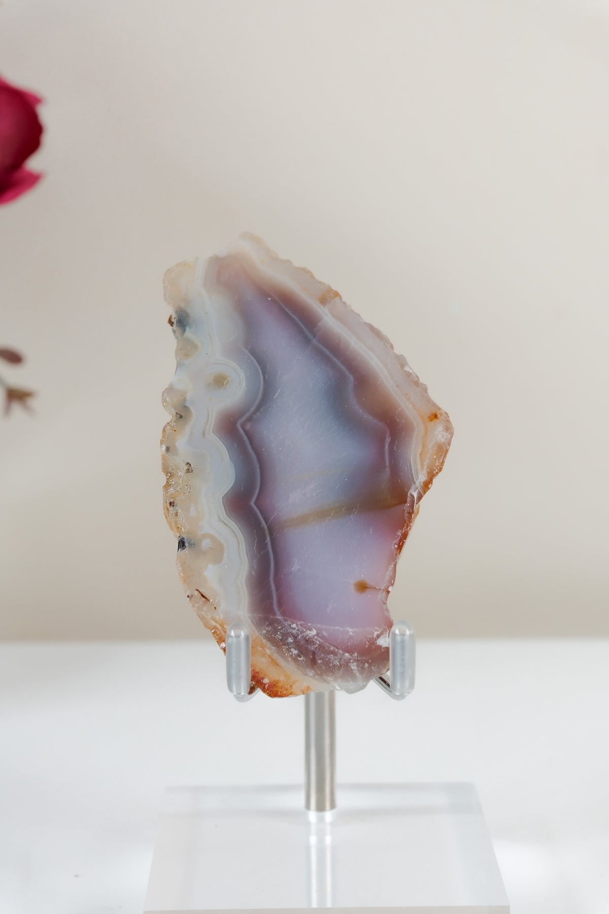 Crimson/Swazi Agate Slab