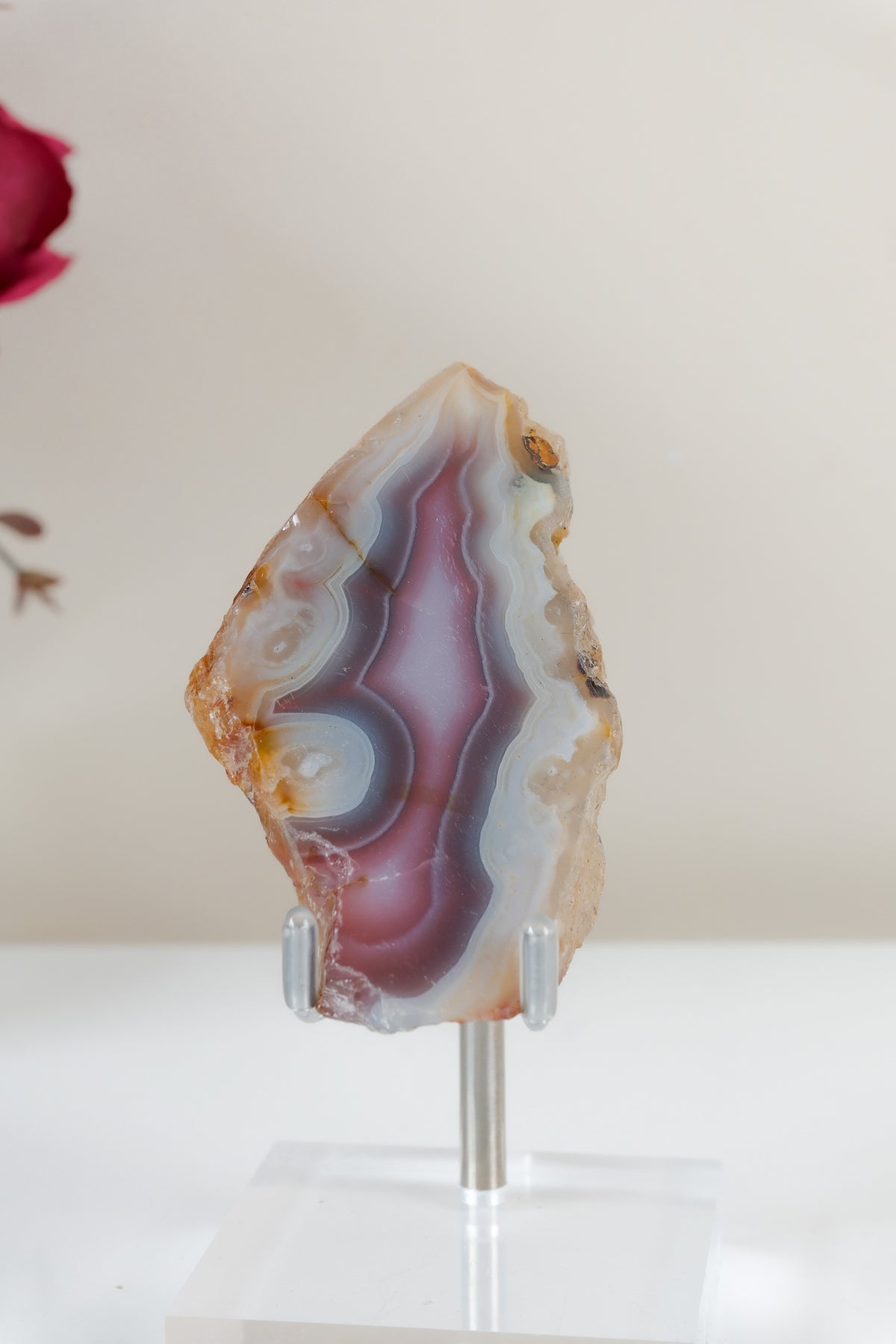 Crimson/Swazi Agate Slab