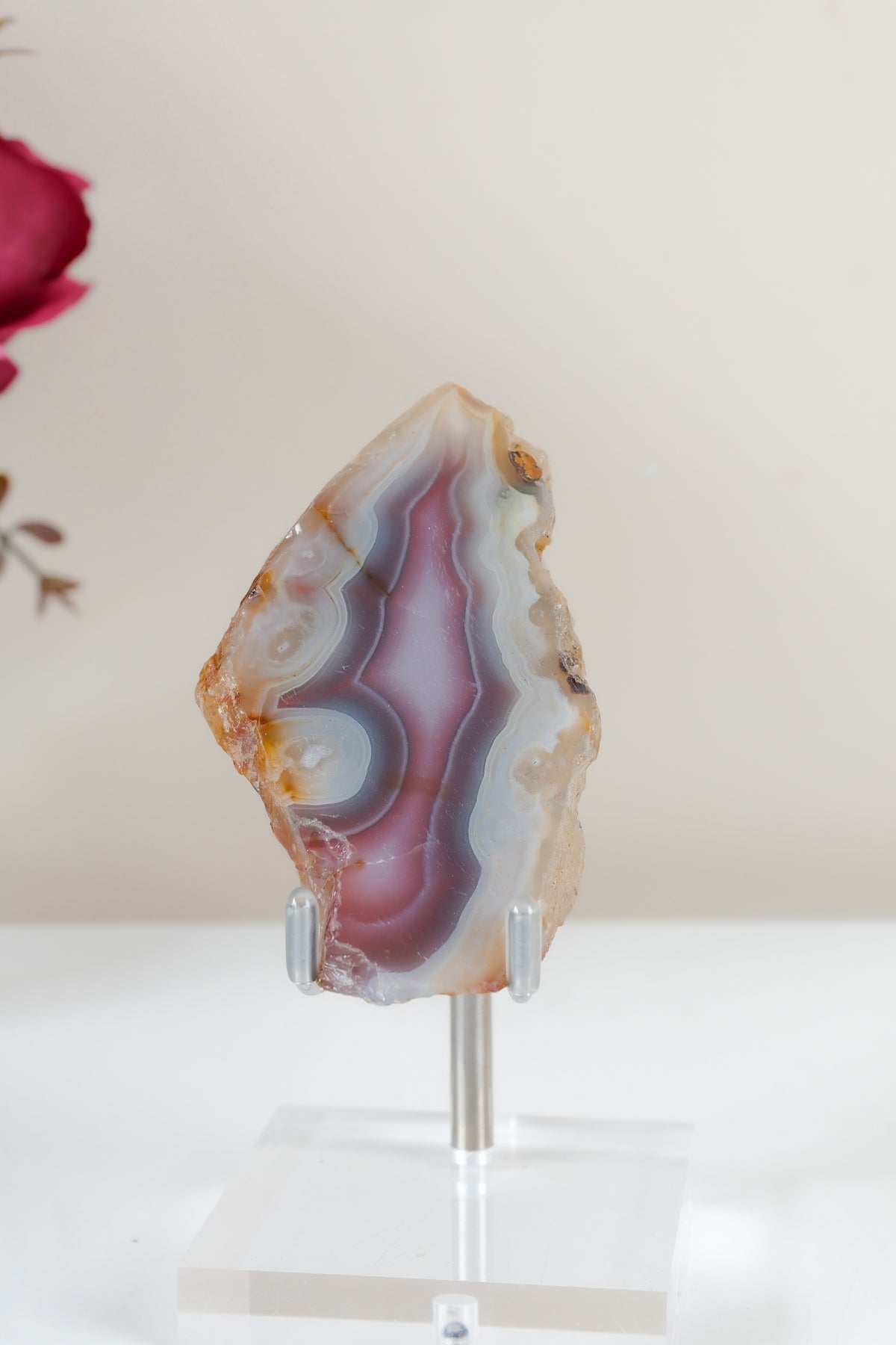 Crimson/Swazi Agate Slab