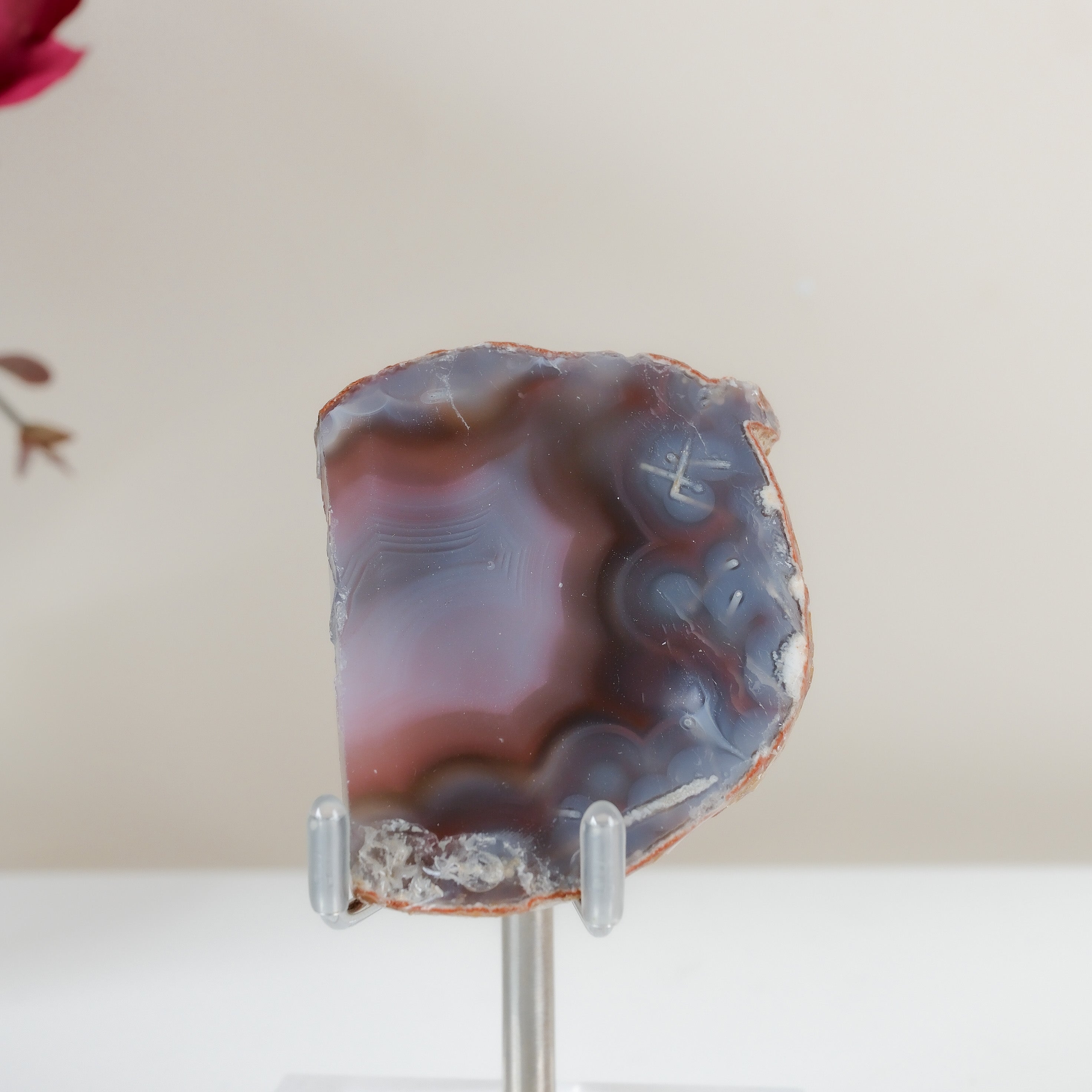 Crimson/Swazi Agate Slab