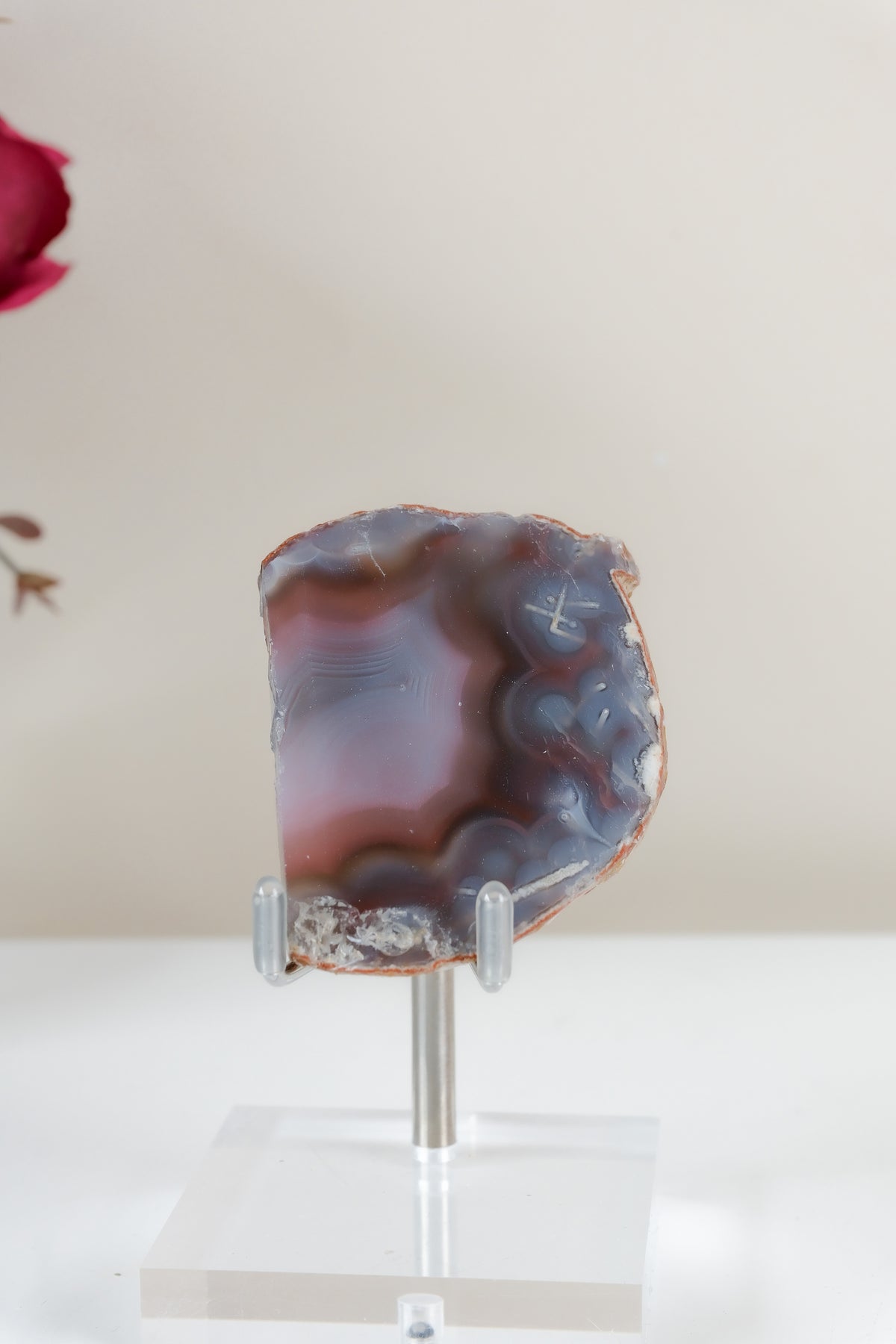 Crimson/Swazi Agate Slab