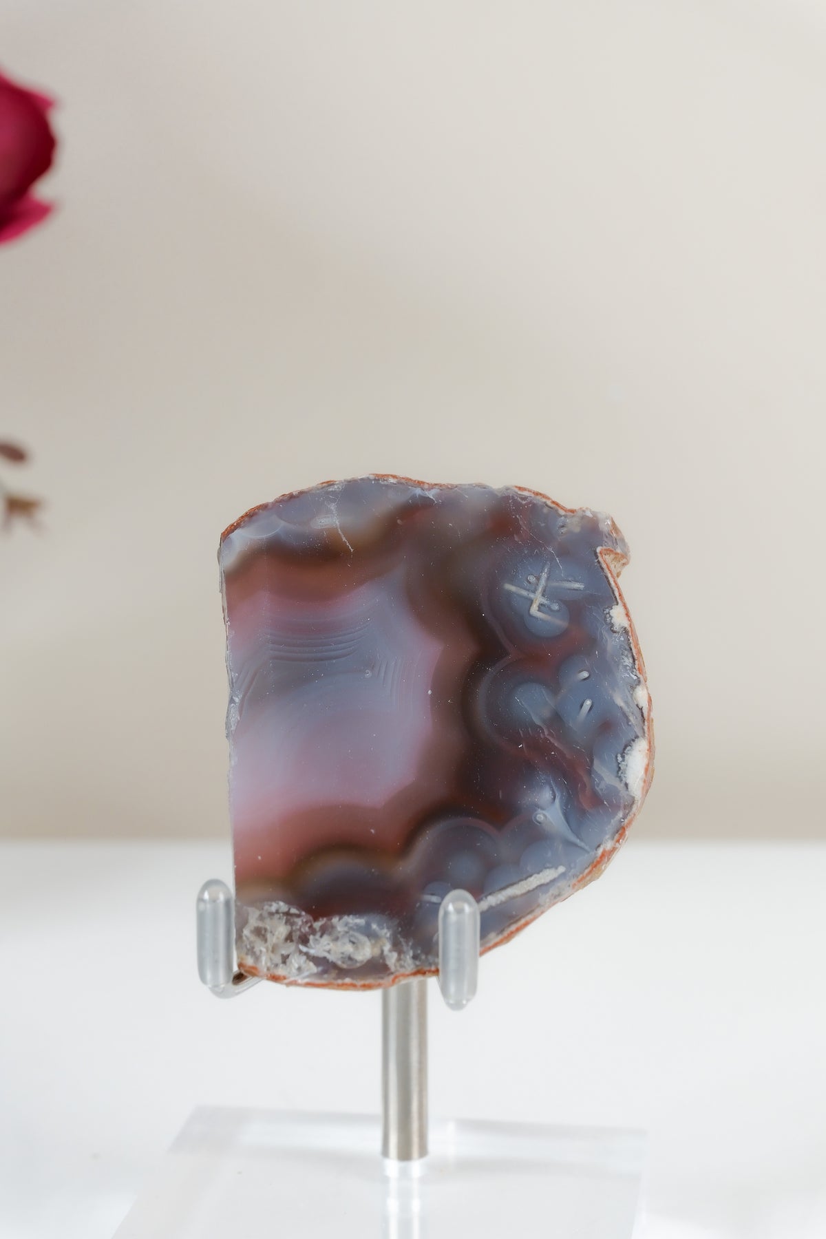 Crimson/Swazi Agate Slab