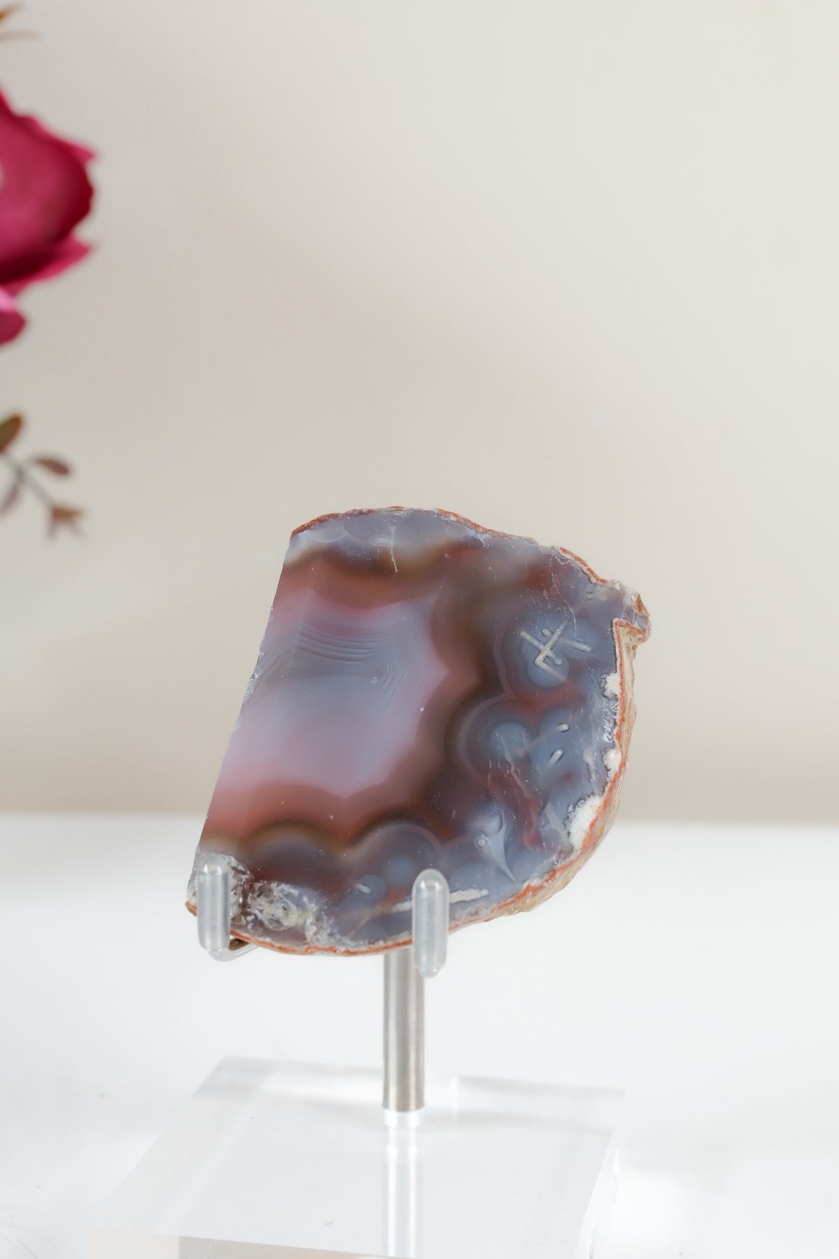 Crimson/Swazi Agate Slab