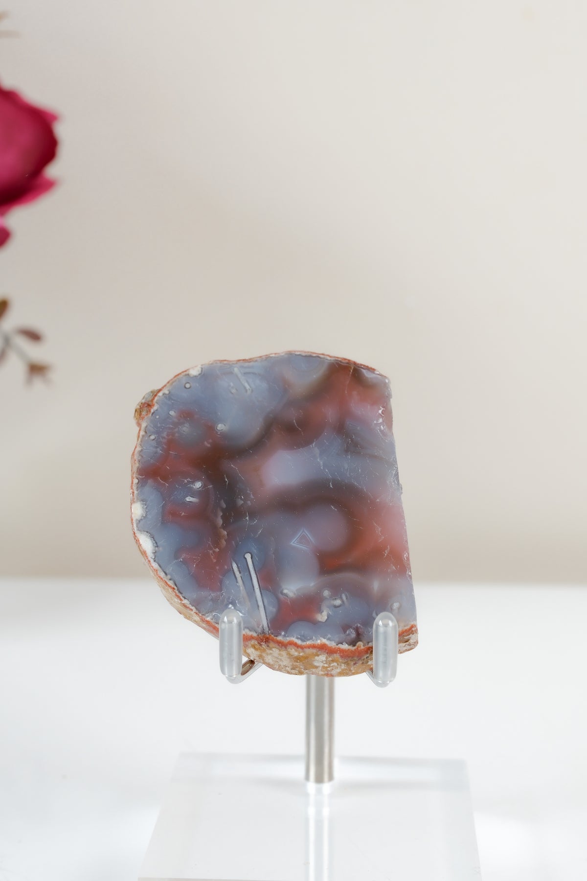 Crimson/Swazi Agate Slab