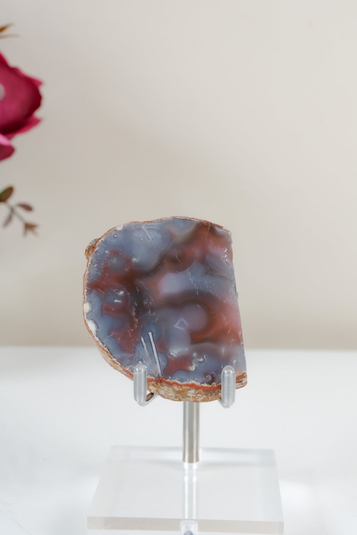 Crimson/Swazi Agate Slab