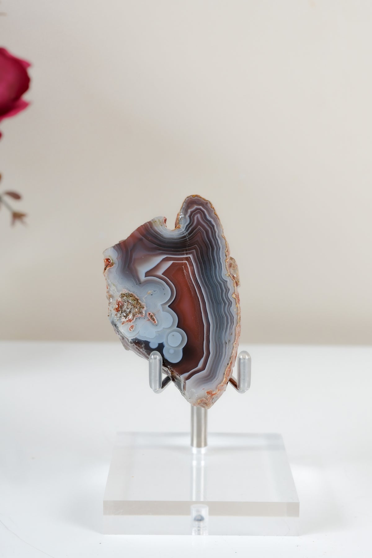 Crimson/Swazi Agate Slab