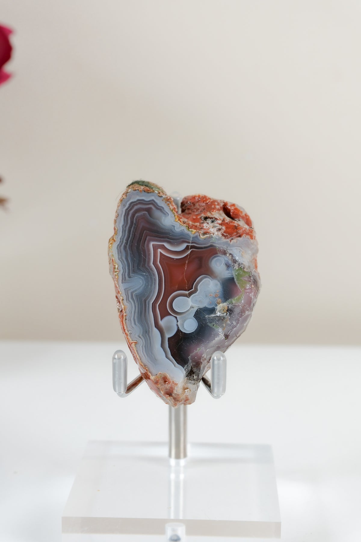 Crimson/Swazi Agate Slab