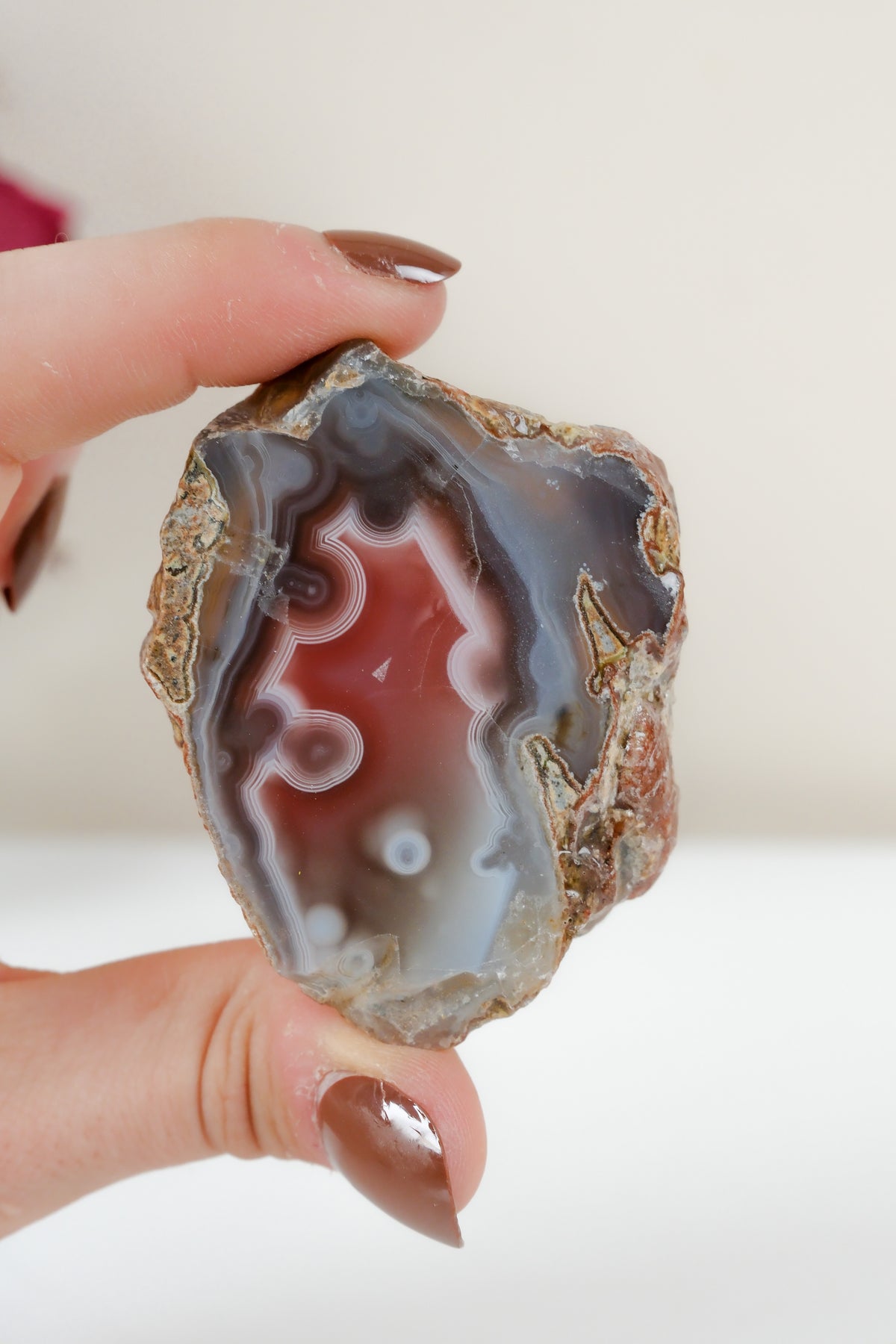 Crimson/Swazi Agate Slab