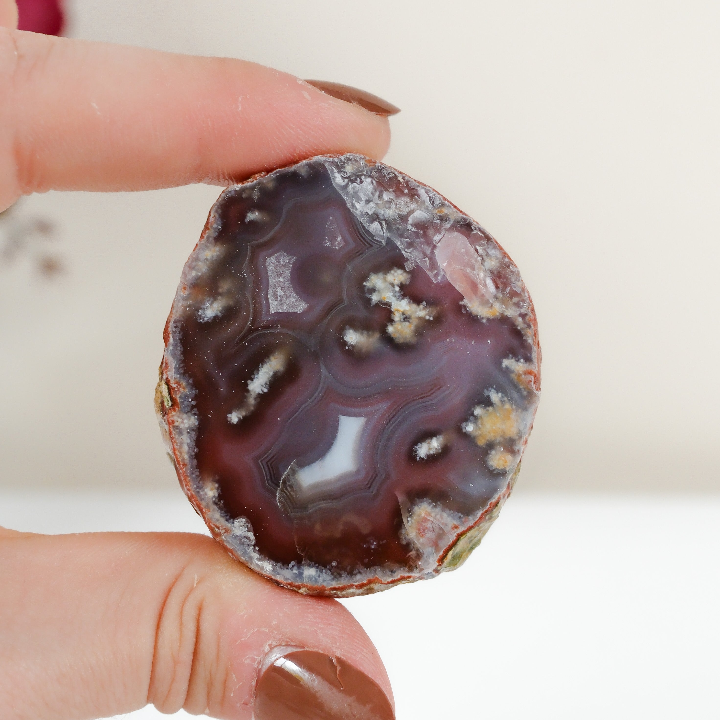 Crimson/Swazi Agate Slab
