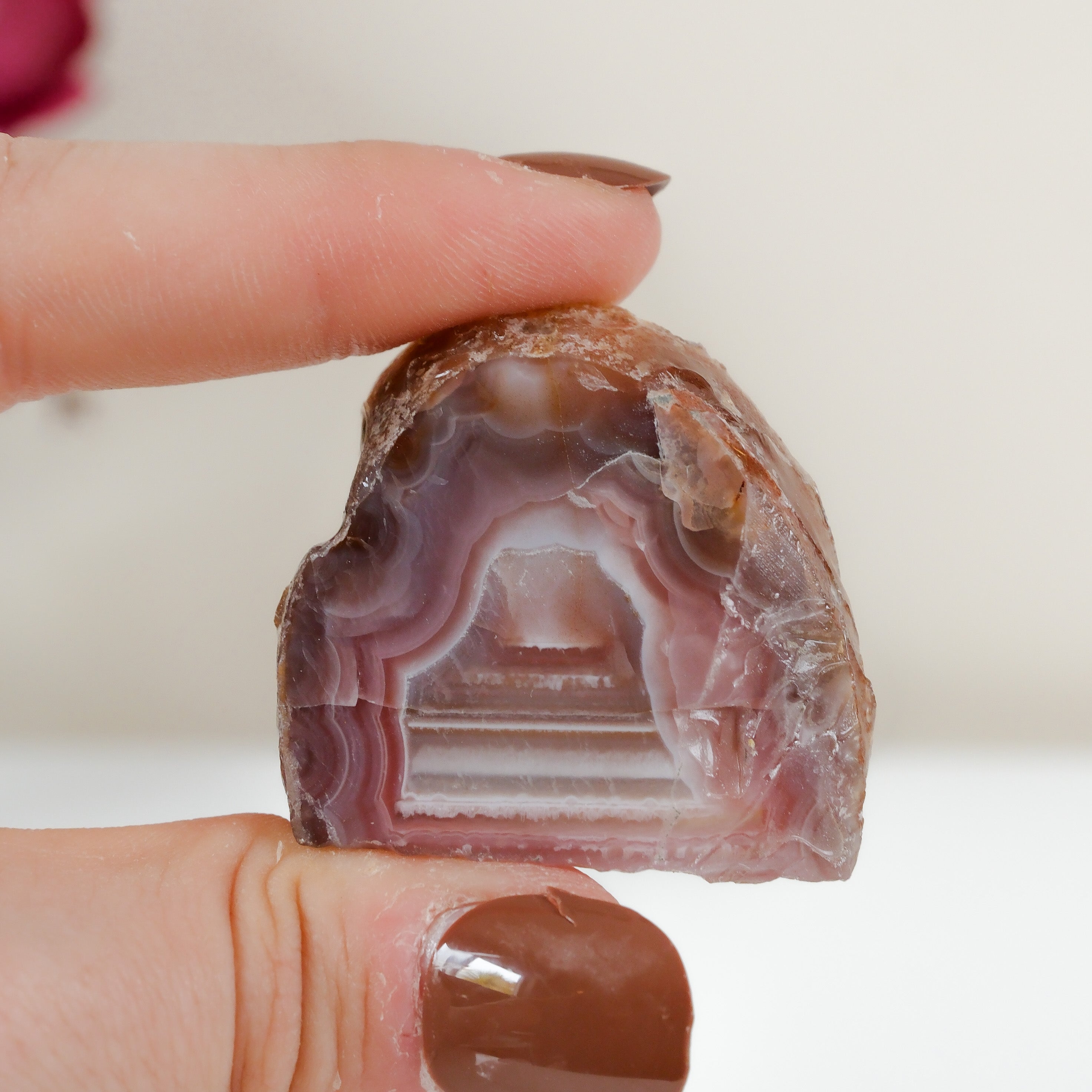 Crimson/Swazi Agate Slab