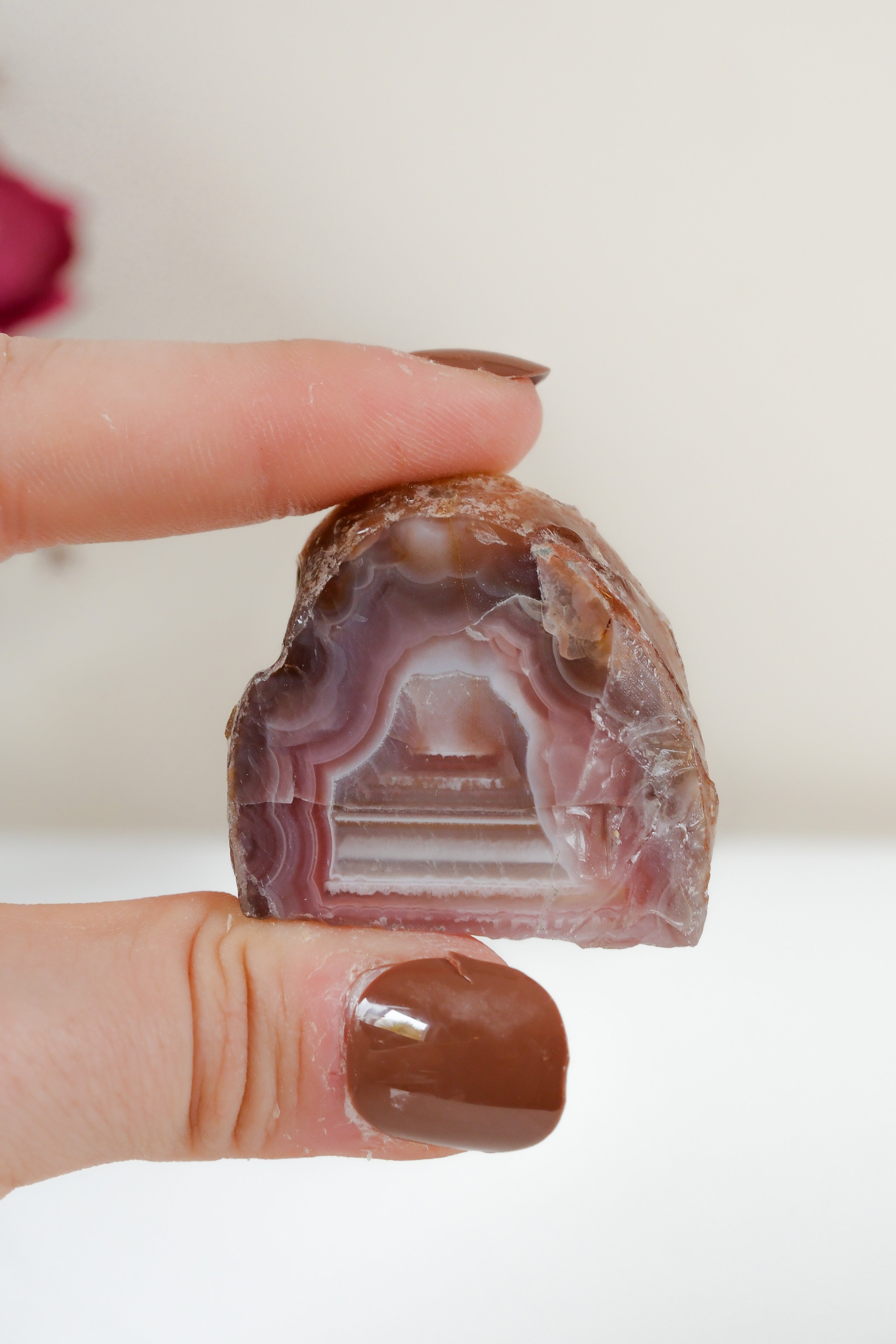 Crimson/Swazi Agate Slab