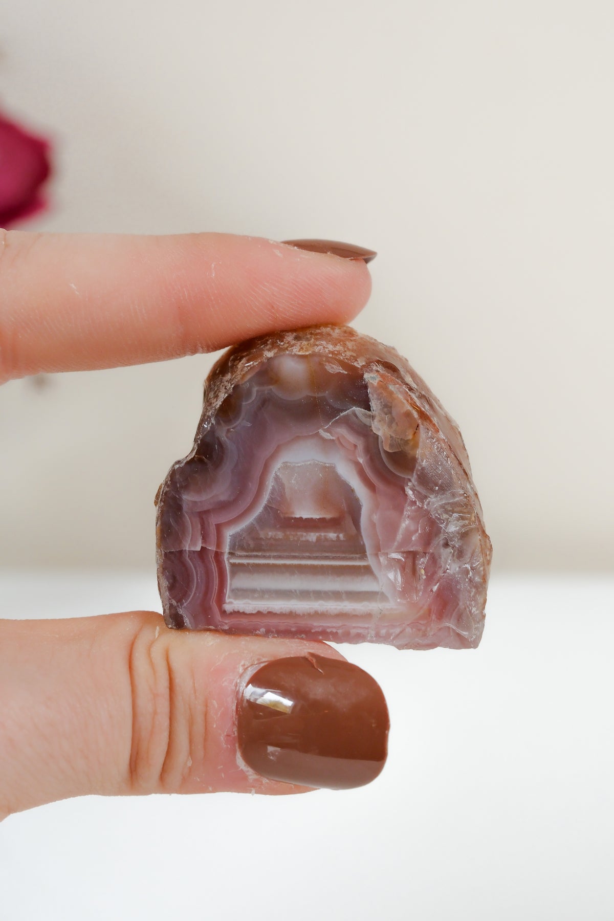 Crimson/Swazi Agate Slab