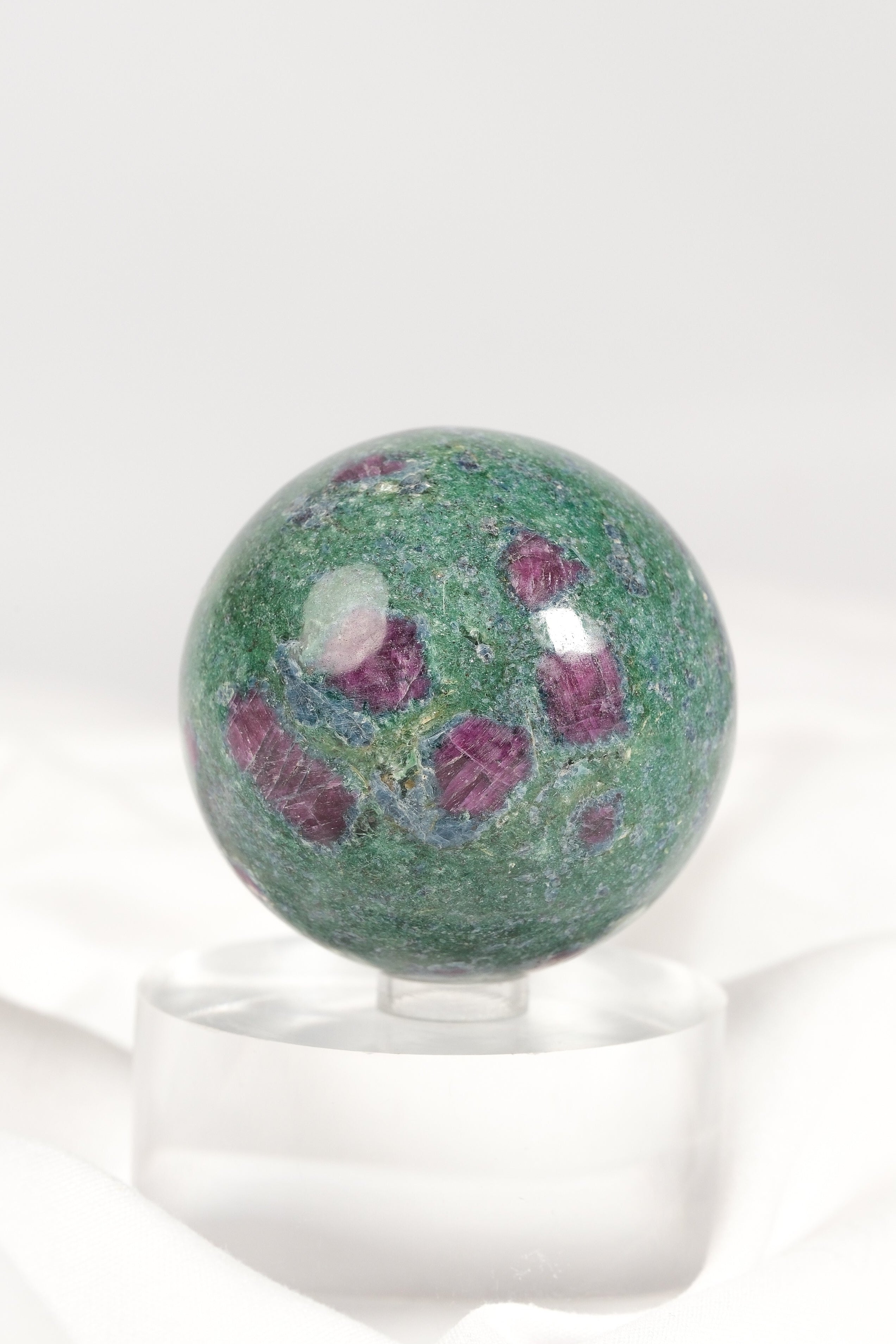 Ruby Fuchsite Sphere