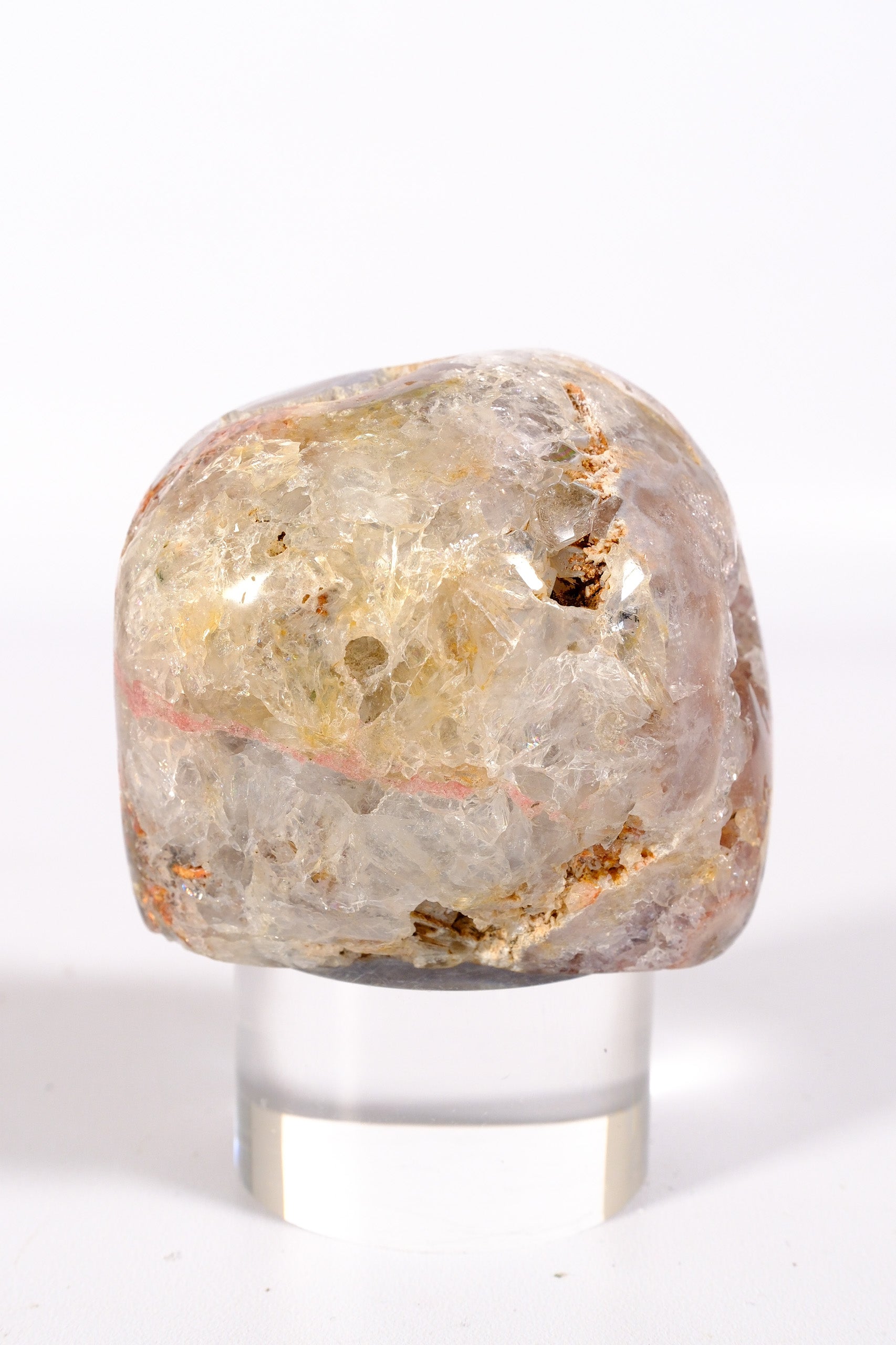Pink Amethyst Freeform Cutbase