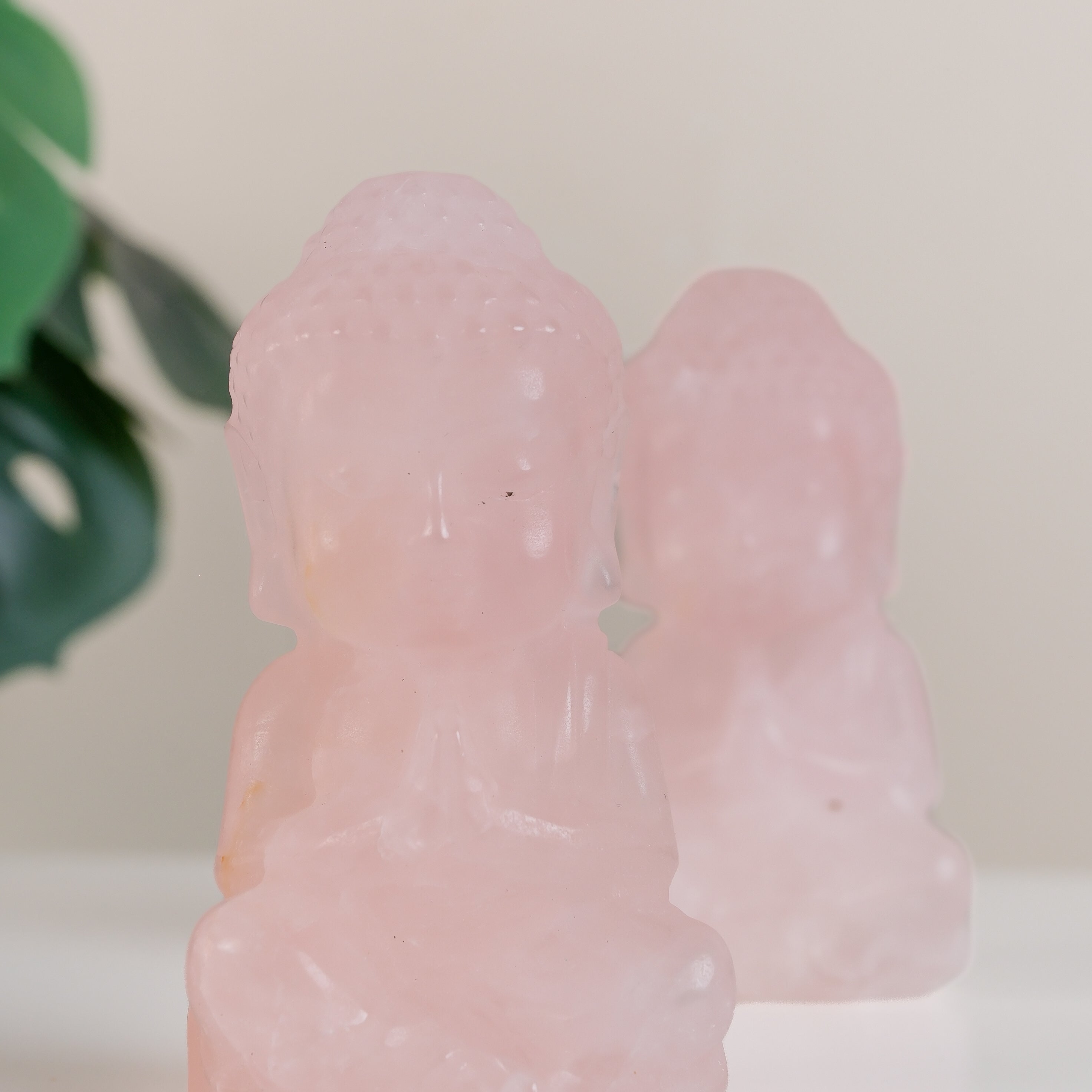 Rose Quartz Buddha