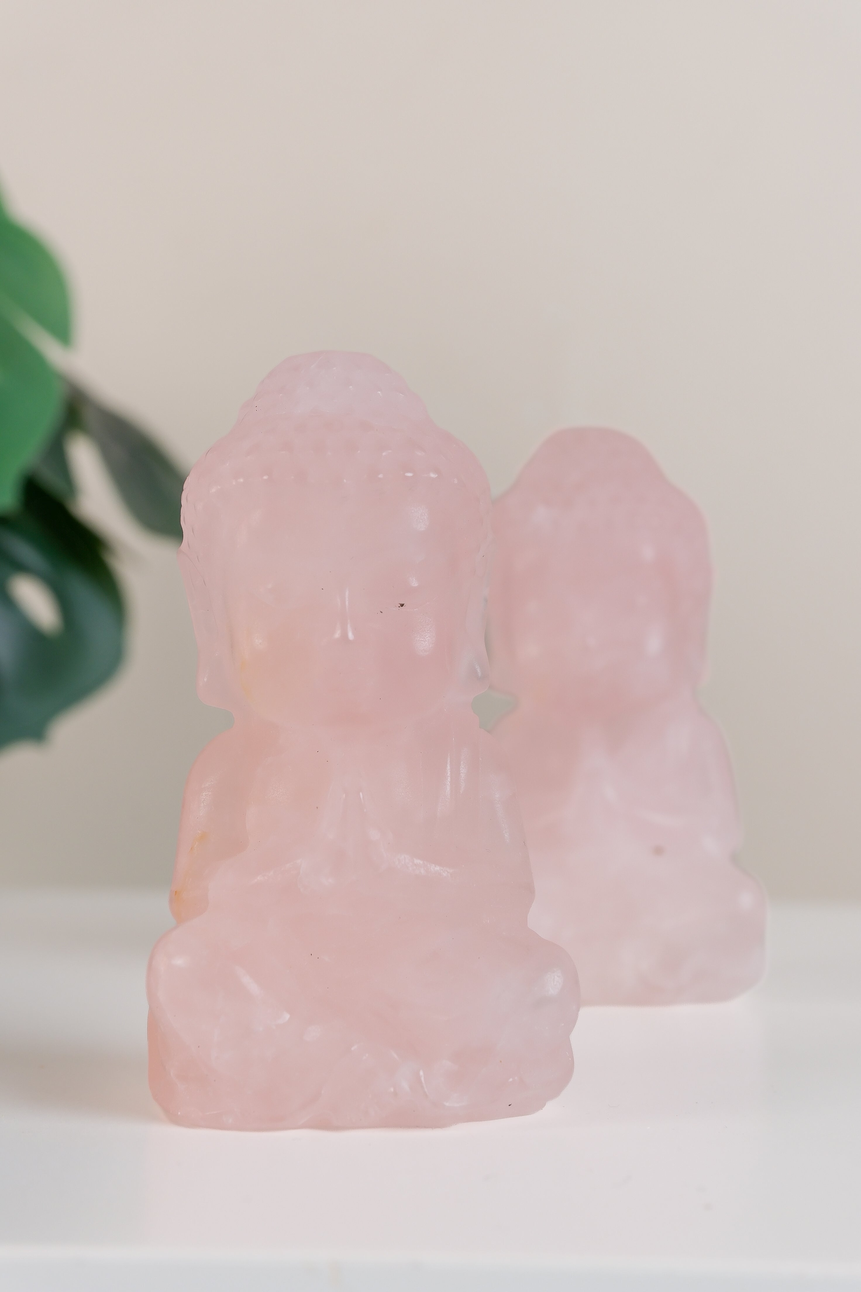 Rose Quartz Buddha