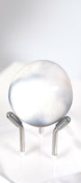 Orca Agate Palmstone Healing Crystal.