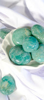 Amazonite Palmstone Healing Crystal.