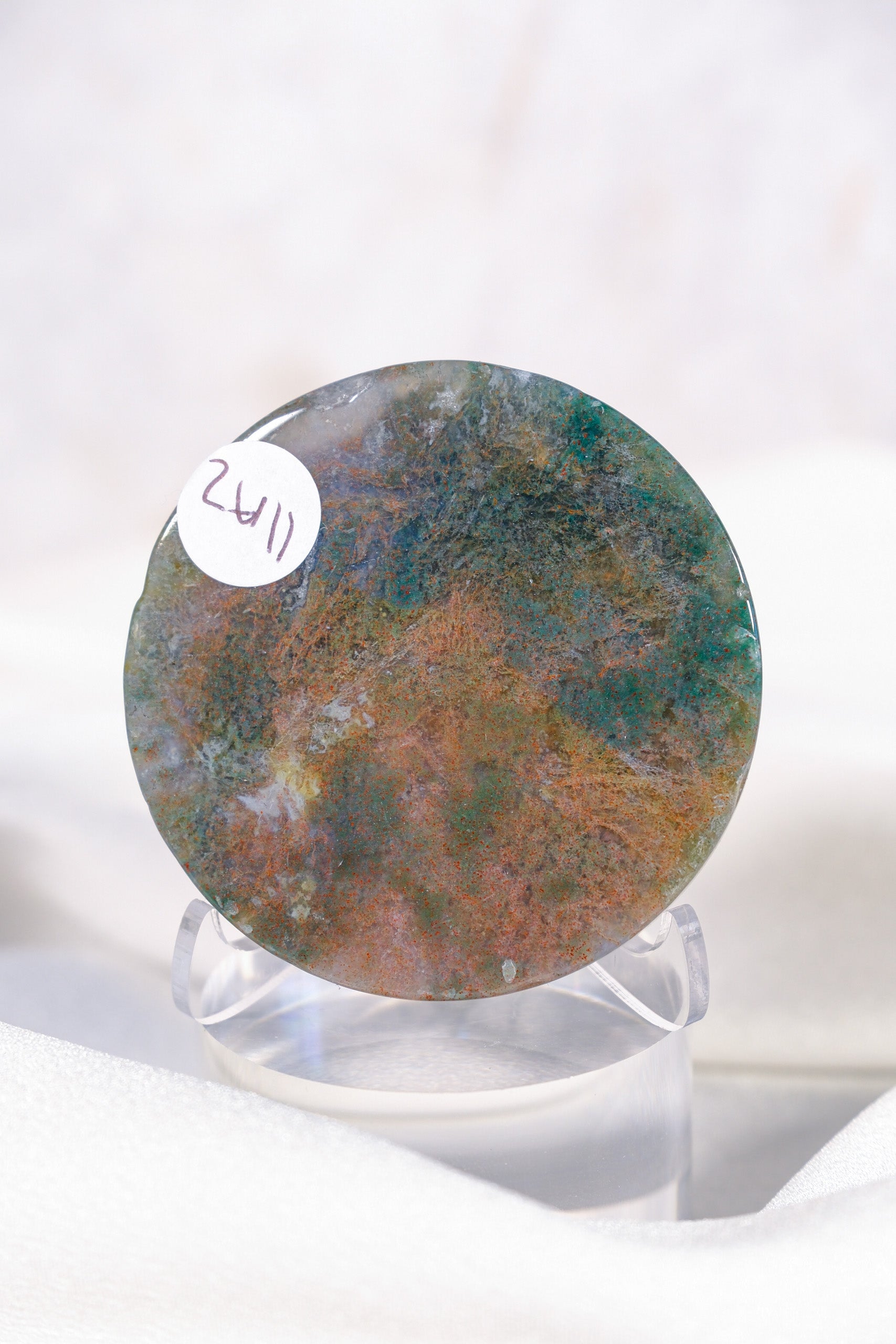 Moss Agate Slice